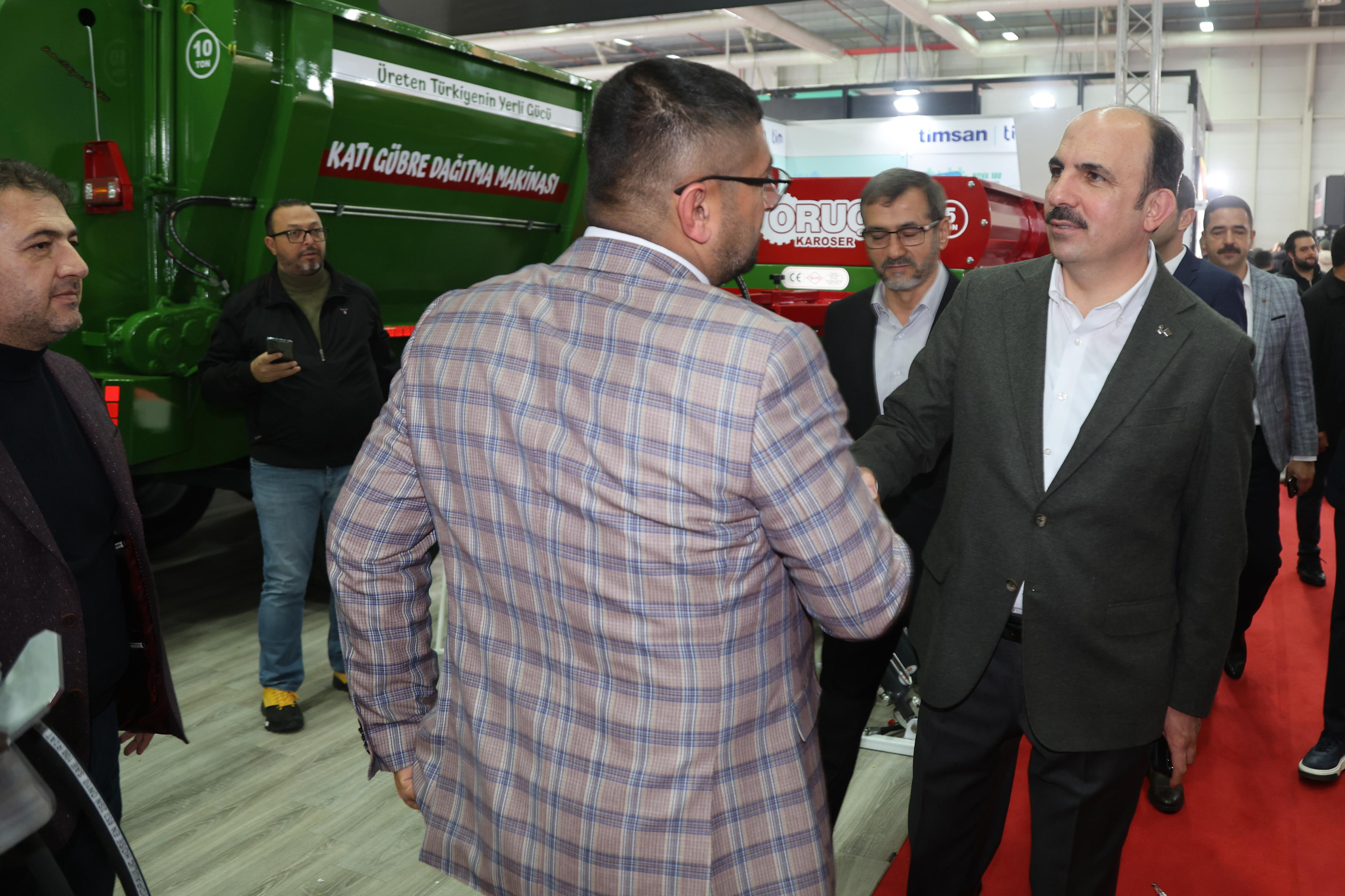 BAŞKAN ALTAY: "KONYA TARIM FUARI DÜNYADA BİLİNEN BİR MARKA HALİNE GELDİ”