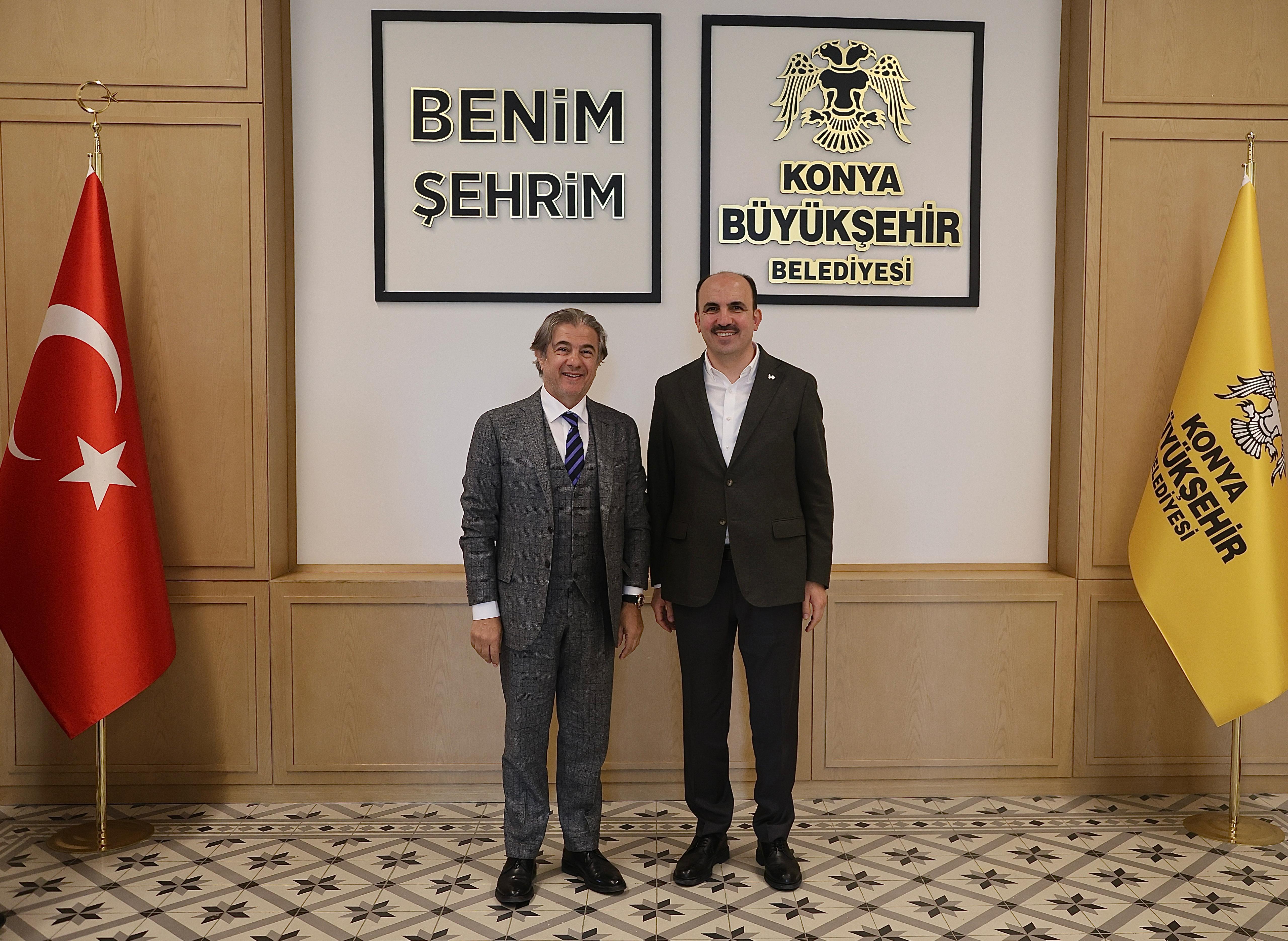TÜRKİYE'NİN TUNUS BÜYÜKELÇİSİ DEMİRCAN, BAŞKAN ALTAY’I ZİYARET ETTİ