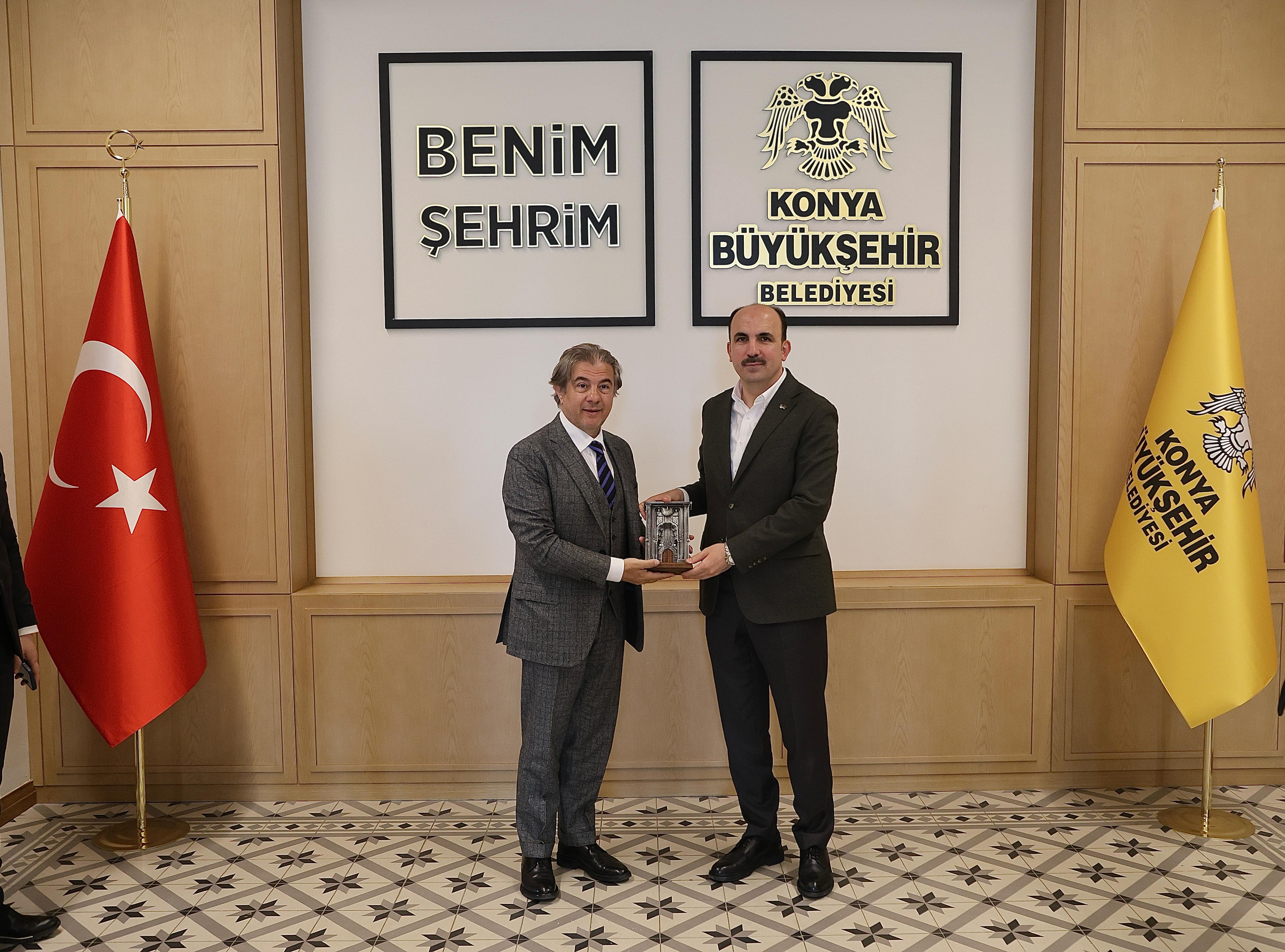 TÜRKİYE'NİN TUNUS BÜYÜKELÇİSİ DEMİRCAN, BAŞKAN ALTAY’I ZİYARET ETTİ