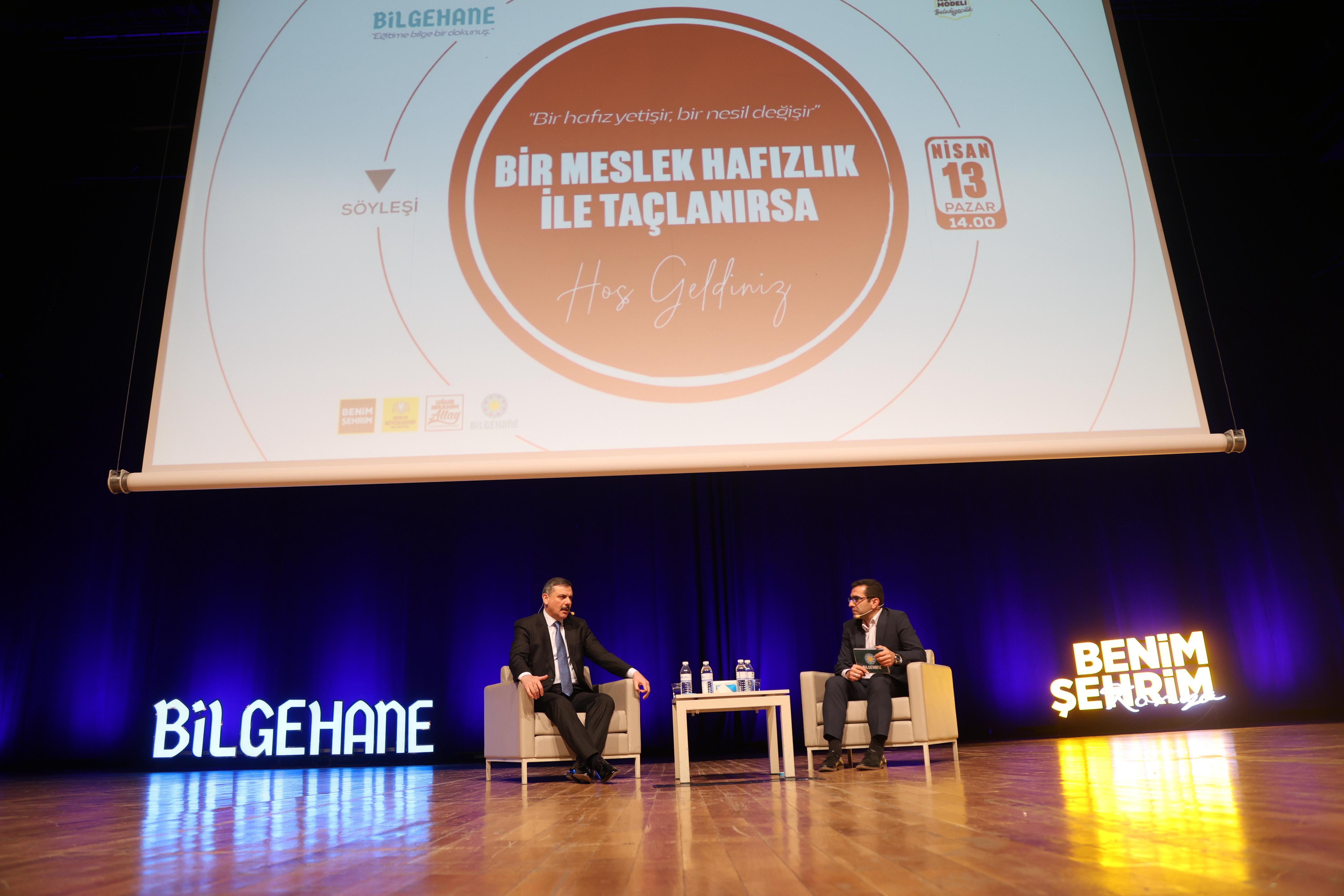 ERZURUM VALİSİ HAFIZ MUSTAFA ÇİFTÇİ "BİR MESLEK HAFIZLIK İLE TAÇLANIRSA" PROGRAMINA KATILDI