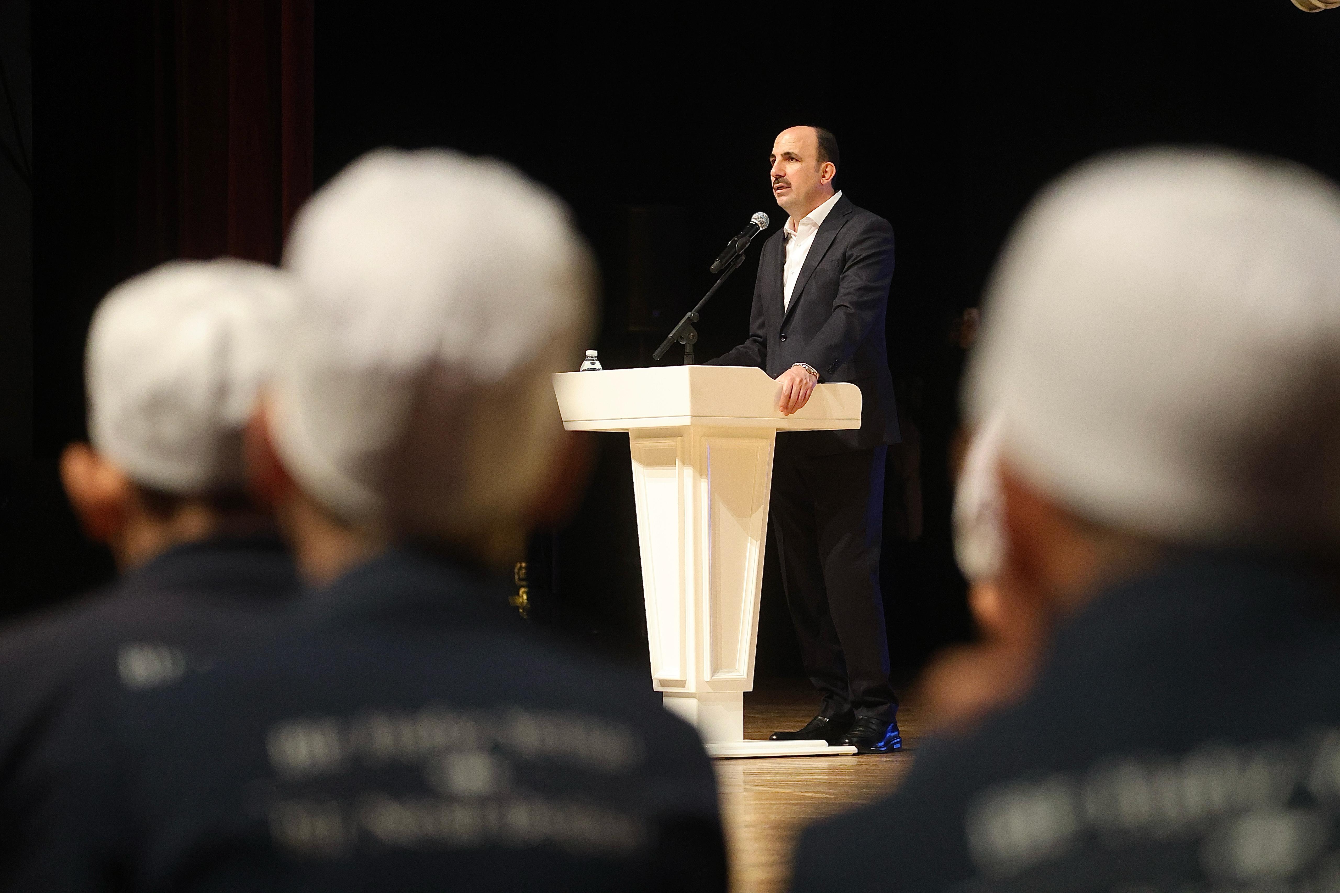 ERZURUM VALİSİ HAFIZ MUSTAFA ÇİFTÇİ "BİR MESLEK HAFIZLIK İLE TAÇLANIRSA" PROGRAMINA KATILDI