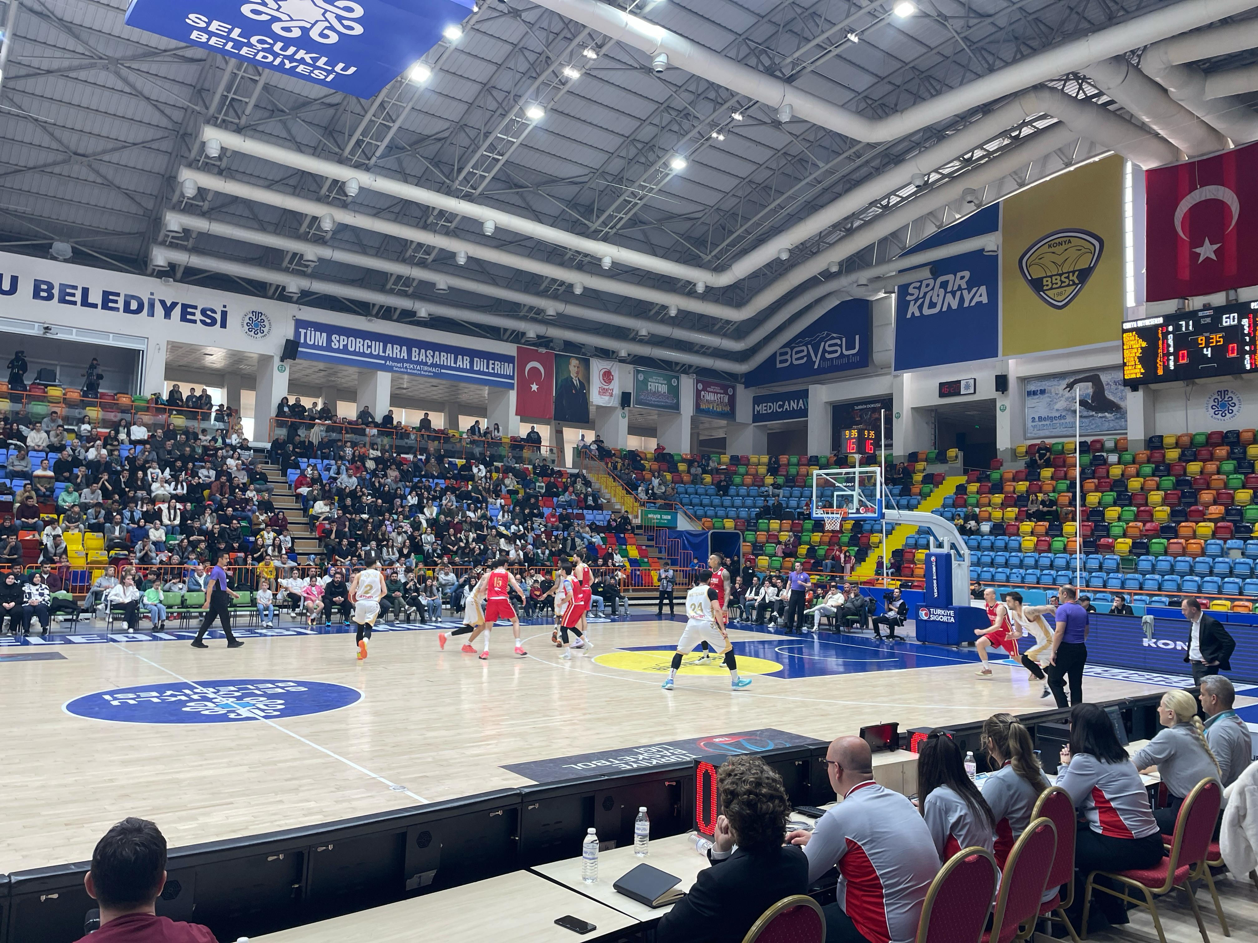 KONYA BÜYÜKŞEHİR BELEDİYESPOR PLAY-OFF YOLUNDA ÖNEMLİ BİR GALİBİYET ELDE ETTİ