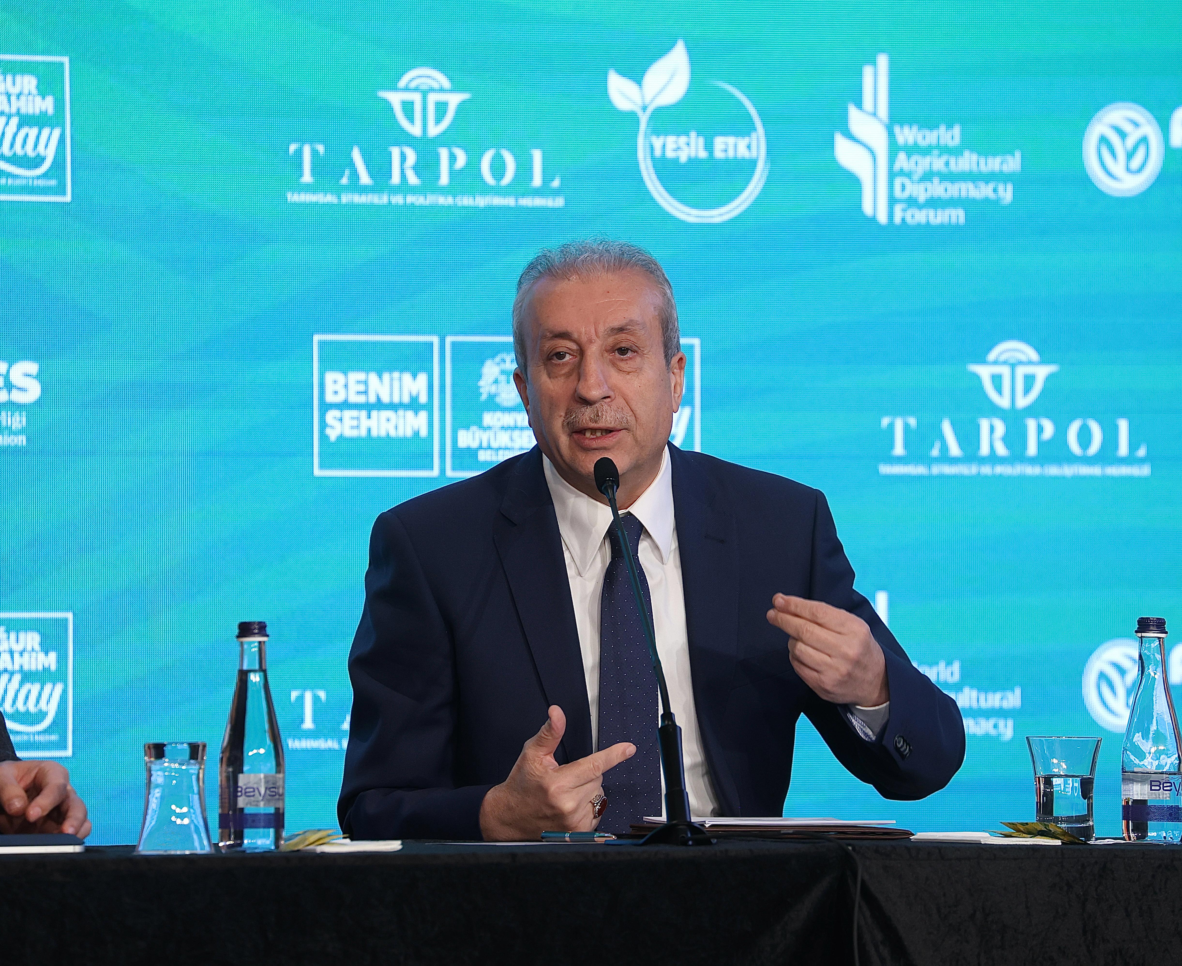 KONYA, DÜNYADAKİ GIDA KRİZİNE KARŞI ÇÖZÜMÜN VE DİPLOMASİNİN MERKEZİ OLACAK
