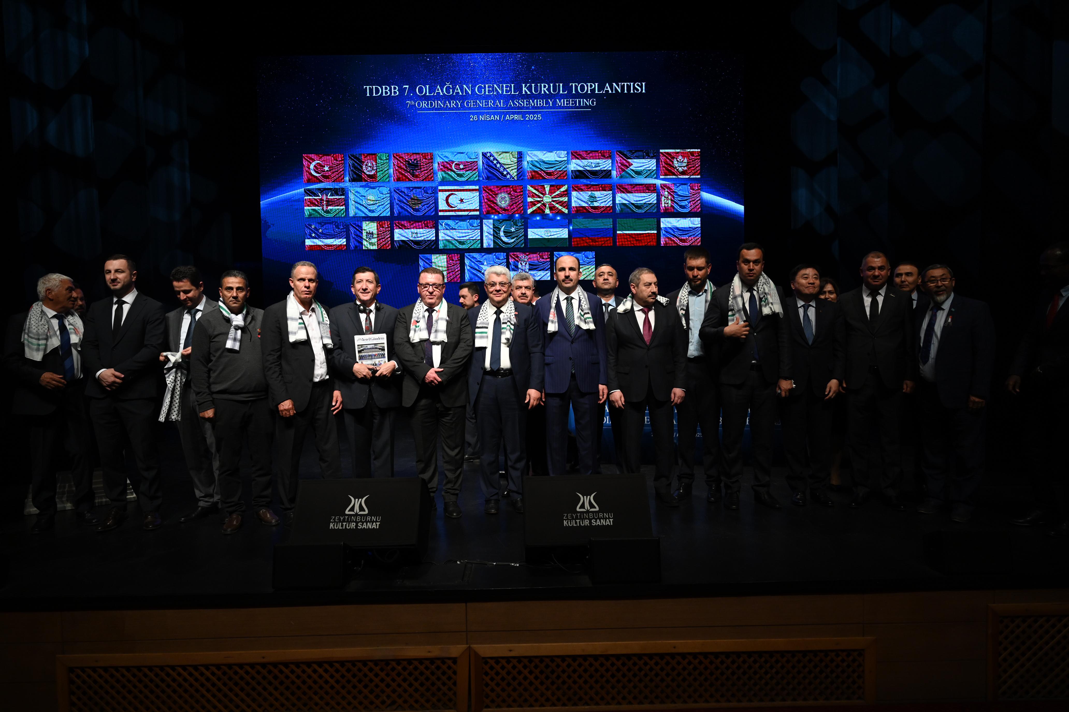 BAŞKAN ALTAY TDBB 7. OLAĞAN GENEL KURULU’NDA YENİDEN BAŞKAN SEÇİLDİ
