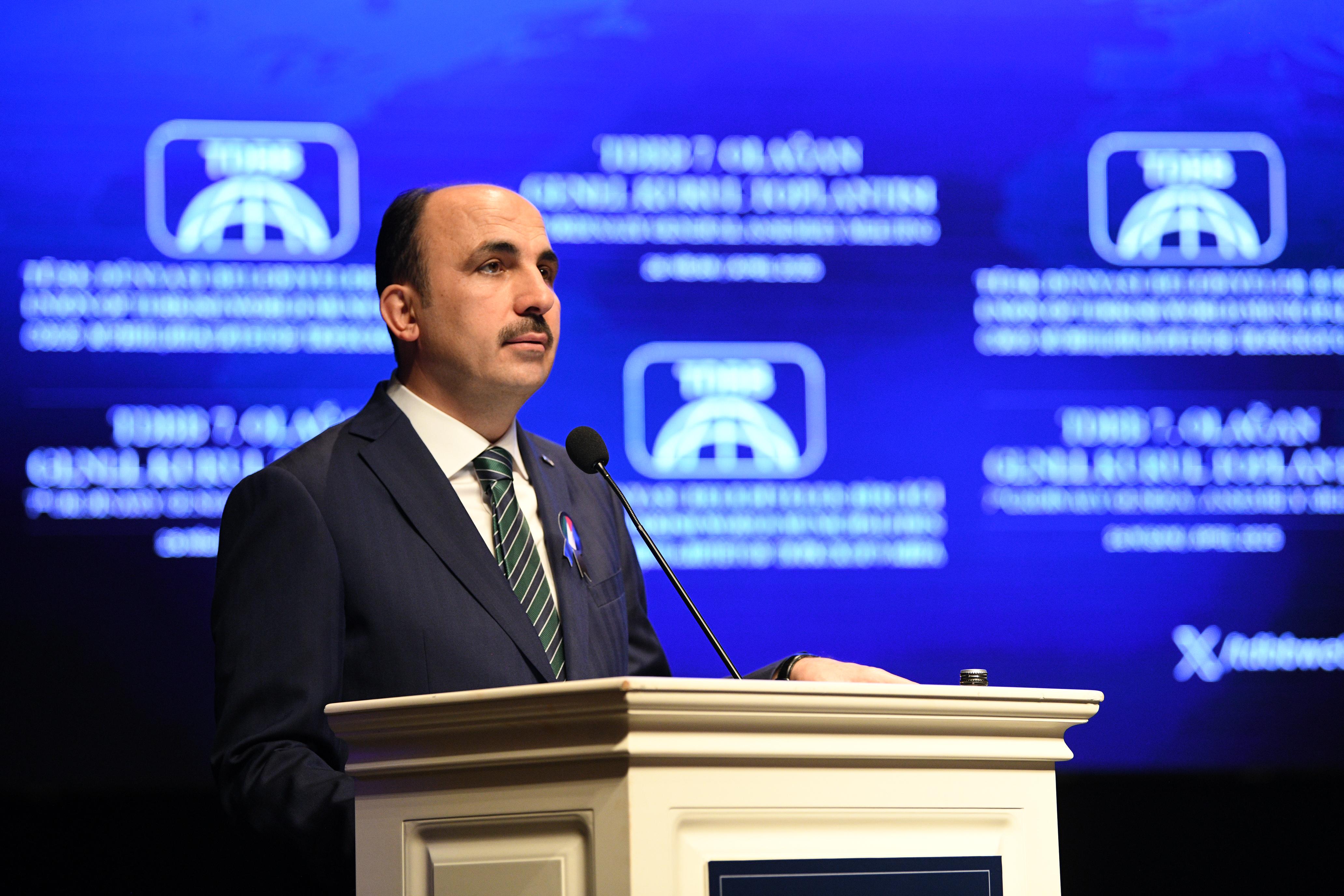 BAŞKAN ALTAY TDBB 7. OLAĞAN GENEL KURULU’NDA YENİDEN BAŞKAN SEÇİLDİ