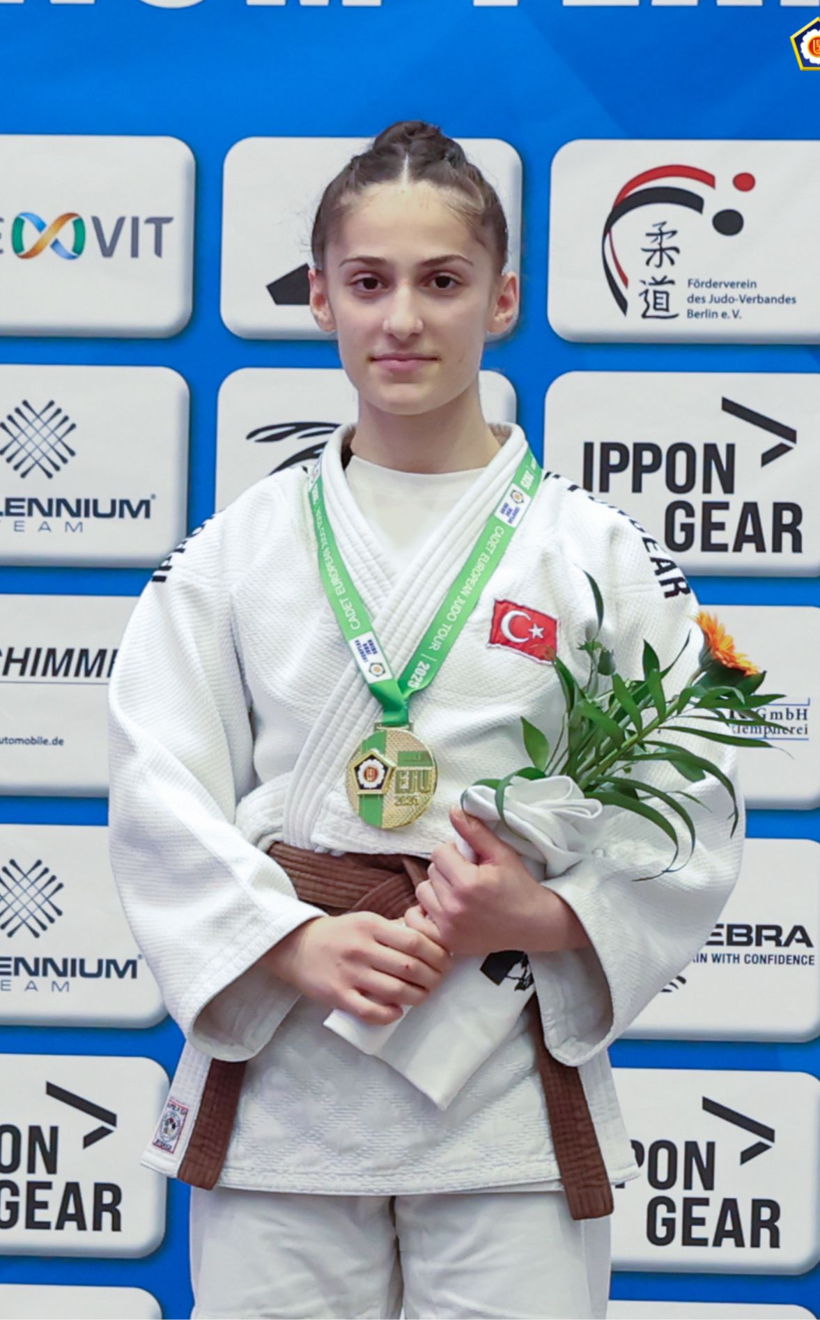 BÜYÜKŞEHİRLİ FATMA ZEHRA’DAN AVRUPA'DA BİR ŞAMPİYONLUK DAHA