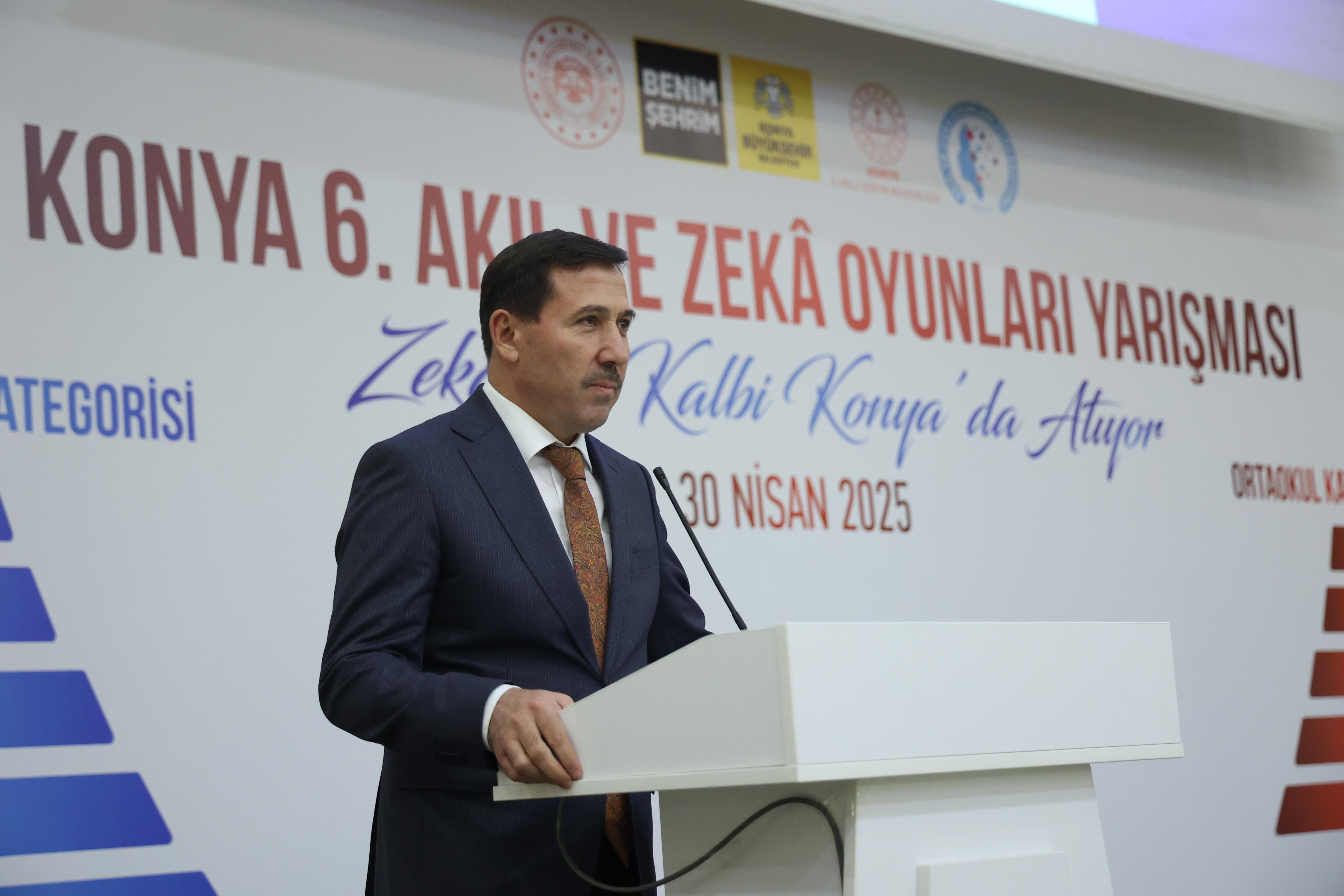 BÜYÜKŞEHİR’İN DESTEKLEDİĞİ KONYA 6. AKIL VE ZEKÂ OYUNLARI YARIŞMASI BÜYÜK HEYECANA SAHNE OLDU