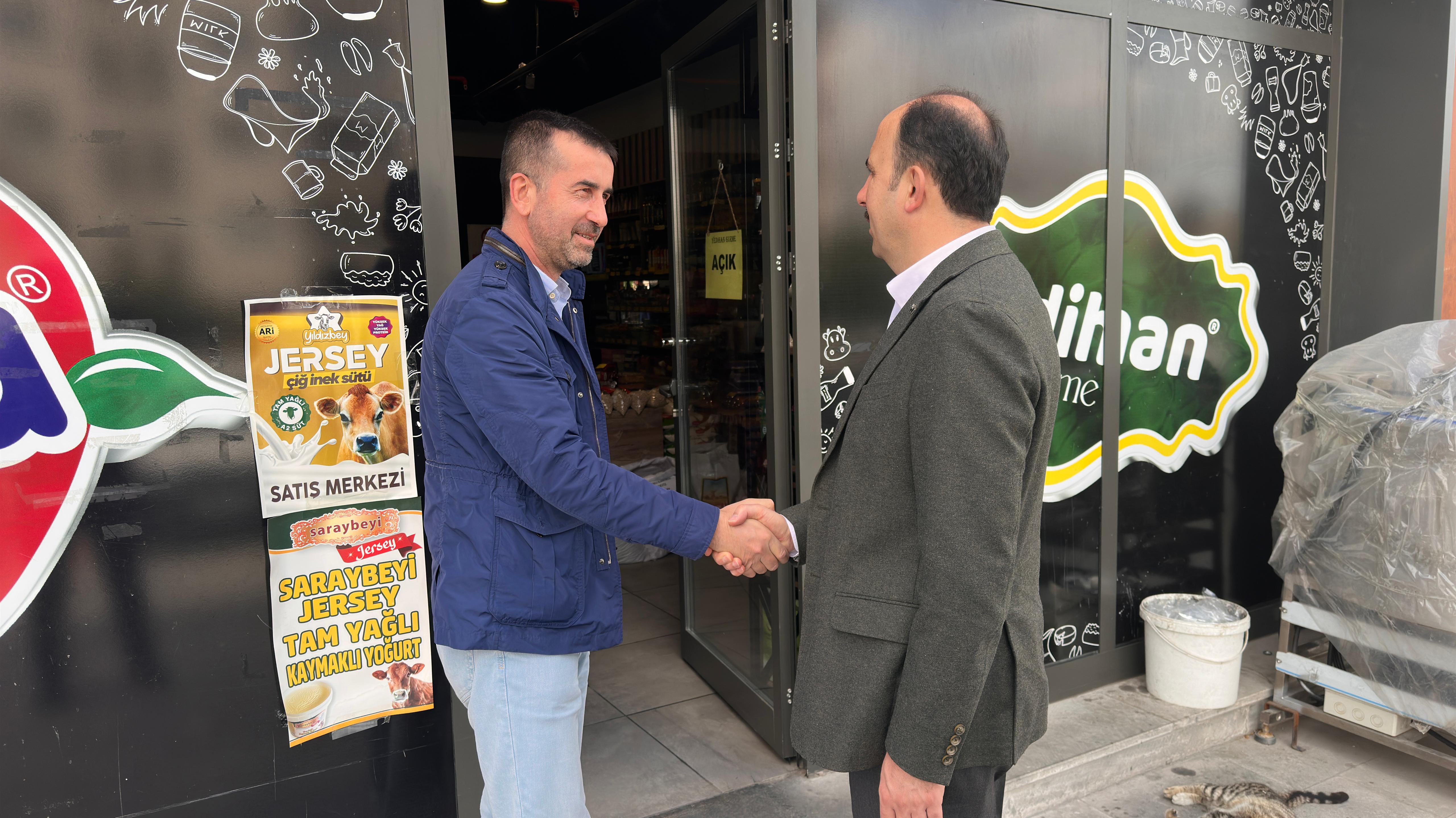 SANAYİDE GENÇLERLE BULUŞAN BAŞKAN ALTAY: “ÜRETEN İNSAN HER ZAMAN KIYMETLİ”
