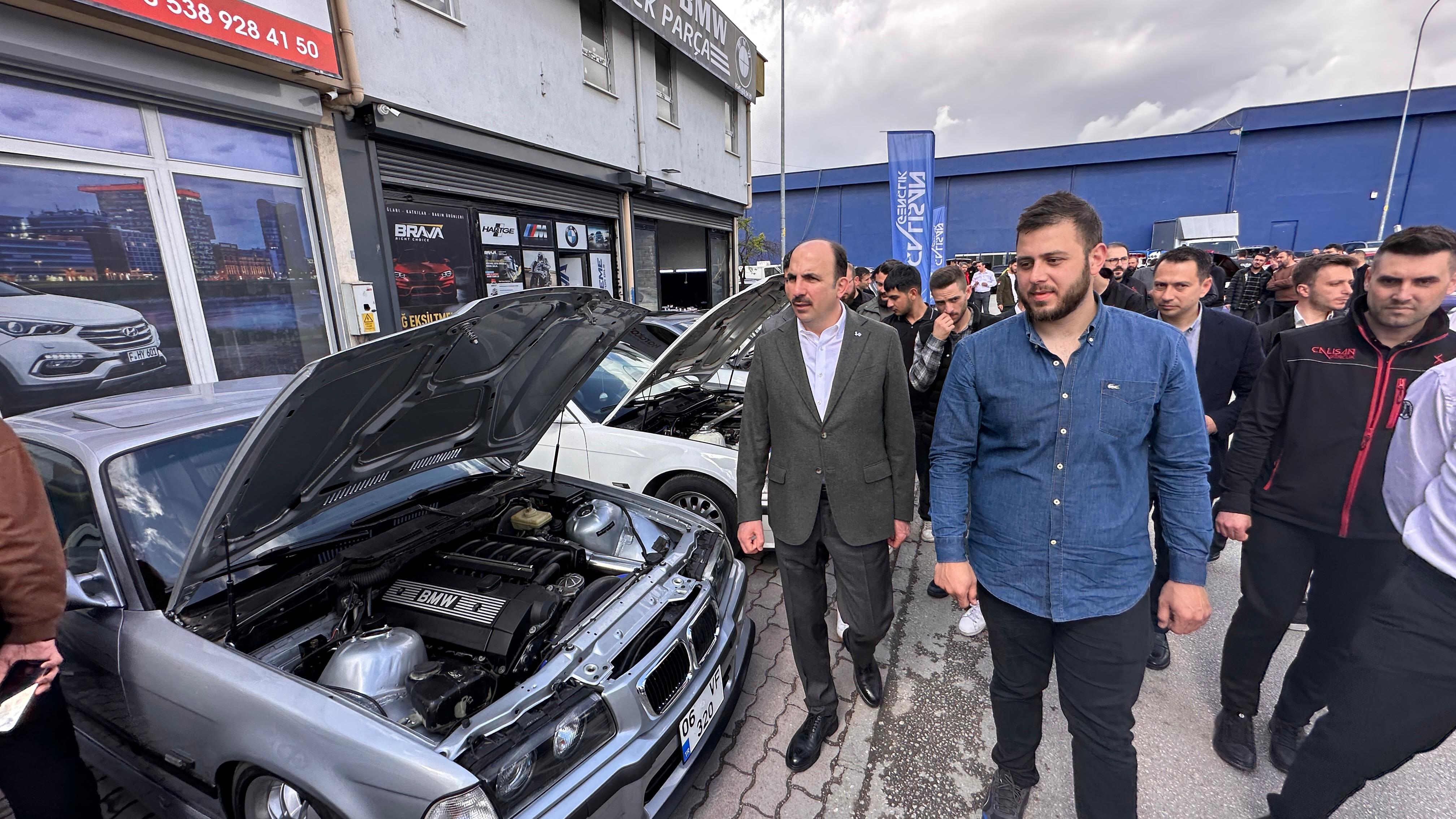 SANAYİDE GENÇLERLE BULUŞAN BAŞKAN ALTAY: “ÜRETEN İNSAN HER ZAMAN KIYMETLİ”