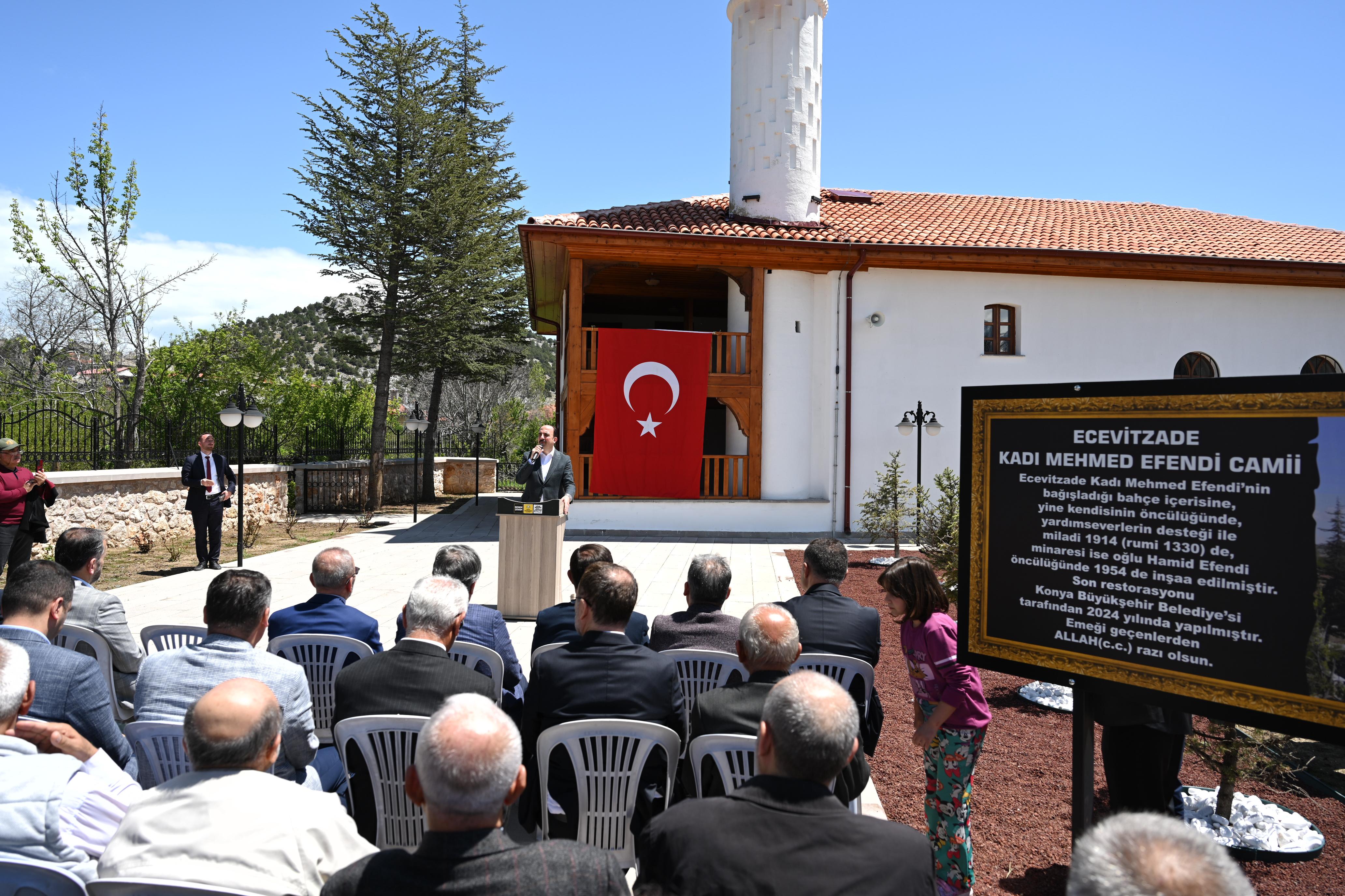 BAŞKAN ALTAY: “TARİHE NOT DÜŞEN BİR YAPIYI RESTORE ETMEKTEN NE KADAR GURUR DUYSAK AZDIR”