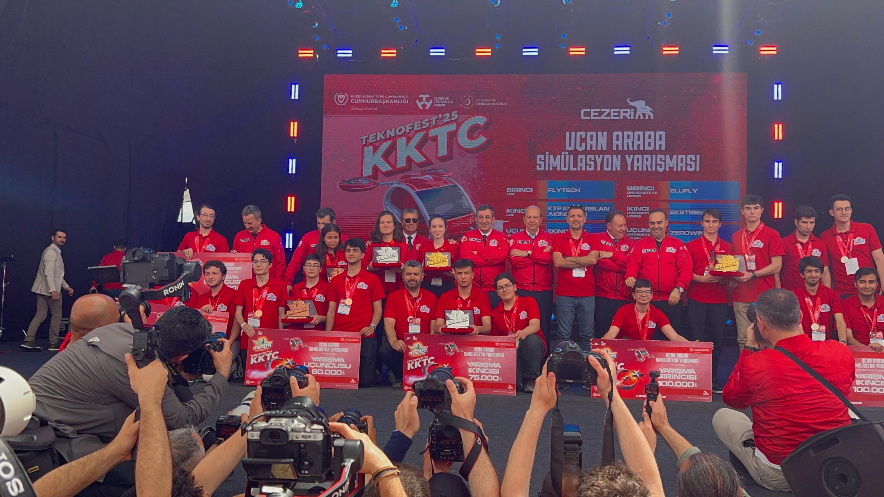 KAPSÜL’ÜN DESTEKLEDİĞİ TAKIM TEKNOFEST KKTC’DE ÇİFTE ÖDÜL SEVİNCİ YAŞADI