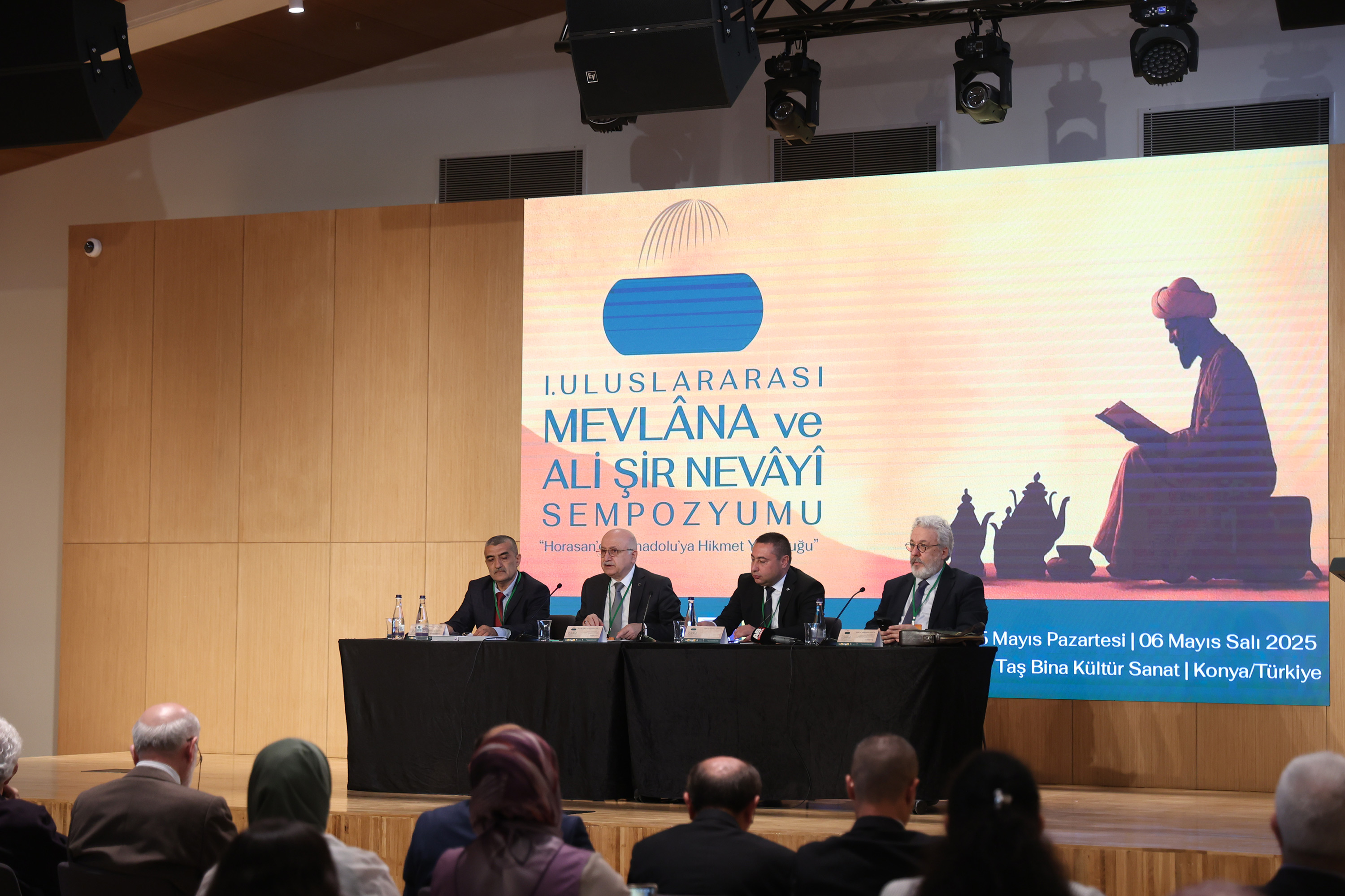 KONYA BÜYÜKŞEHİR “1. ULUSLARARASI MEVLANA VE ALİ ŞÎR NEVÂYÎ SEMPOZYUMU”NA EV SAHİPLİĞİ YAPIYOR