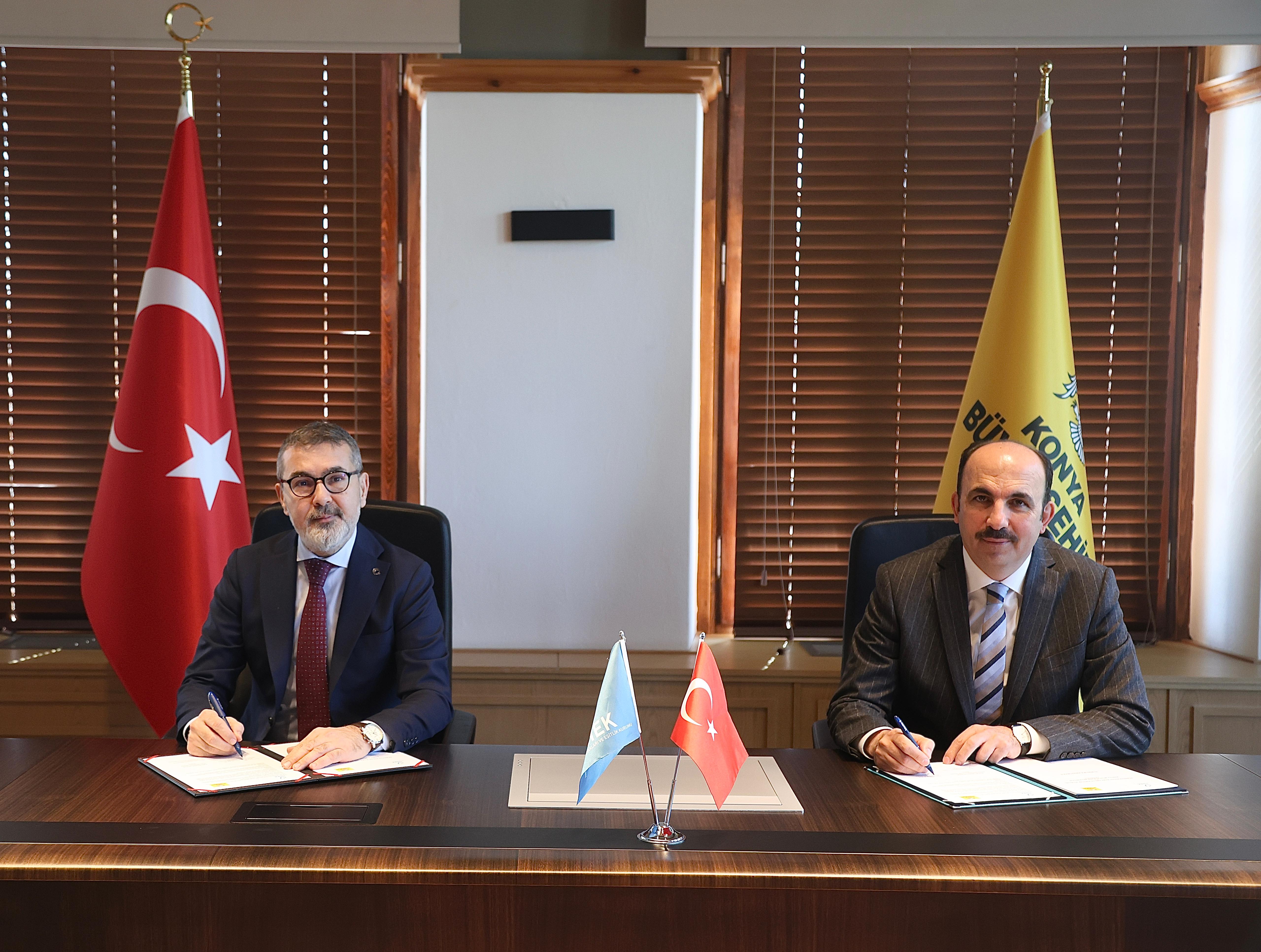 KONYA BÜYÜKŞEHİR İLE TİHEK ARASINDA İNSAN HAKLARI İŞ BİRLİĞİ PROTOKOLÜ İMZALANDI