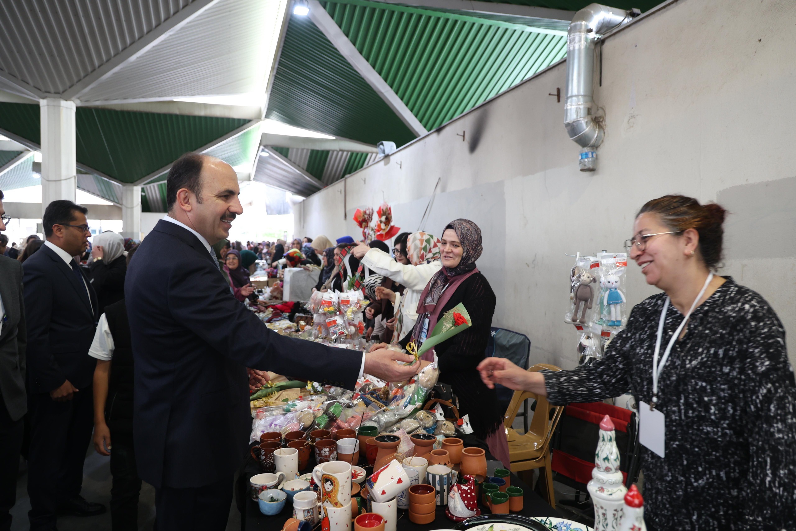 BAŞKAN ALTAY TÜM KONYALILARI KOMEK PAZARI’NA DAVET ETTİ