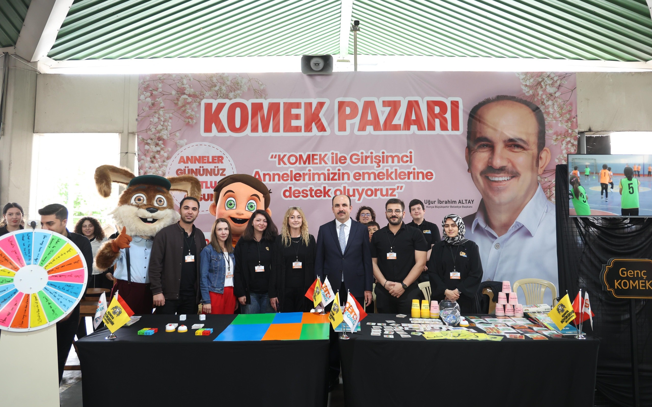 BAŞKAN ALTAY TÜM KONYALILARI KOMEK PAZARI’NA DAVET ETTİ