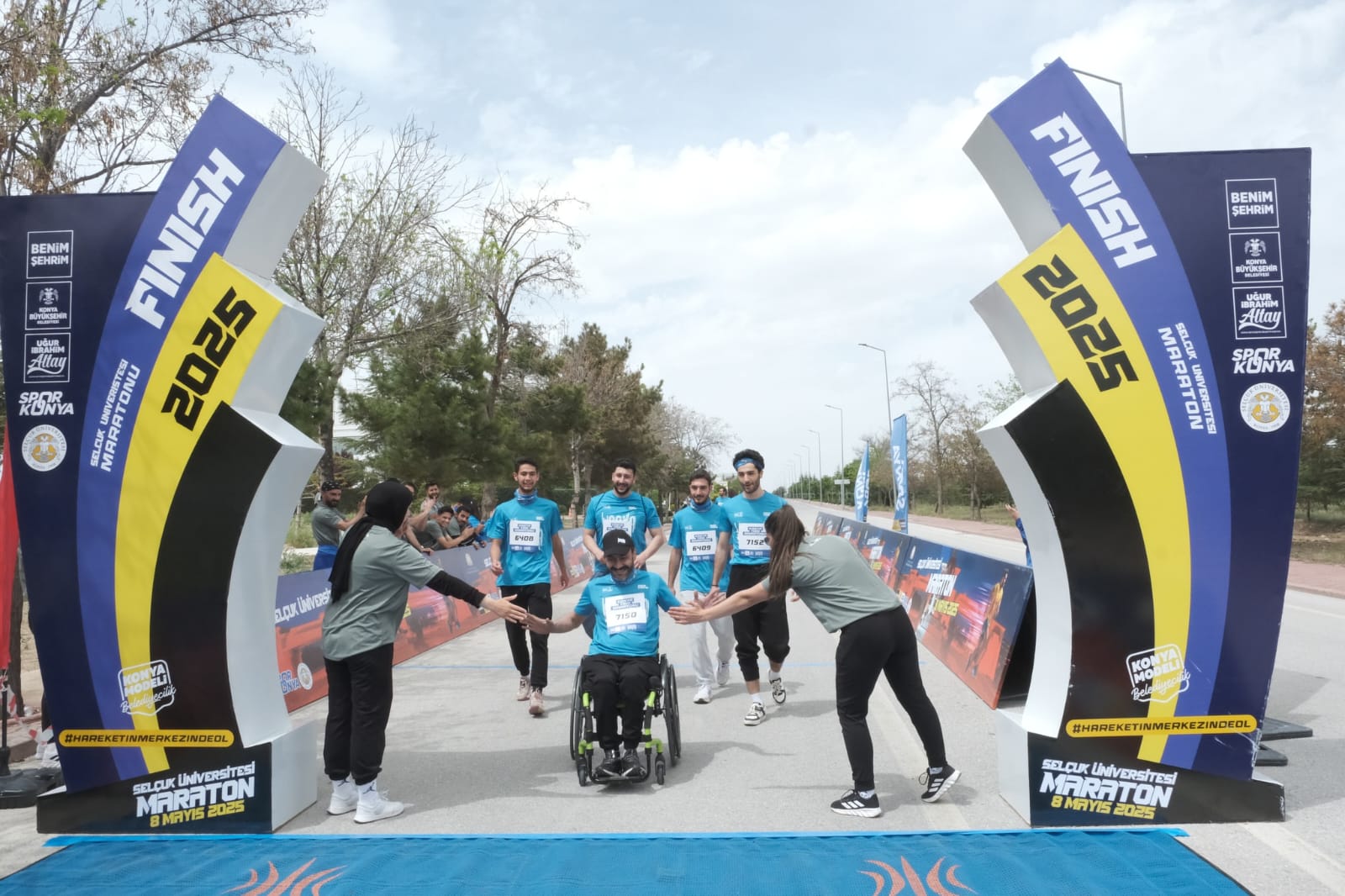 “SELÇUK ÜNİVERSİTESİ MARATONU” HER YAŞTAN SPORSEVERİ BULUŞTURDU