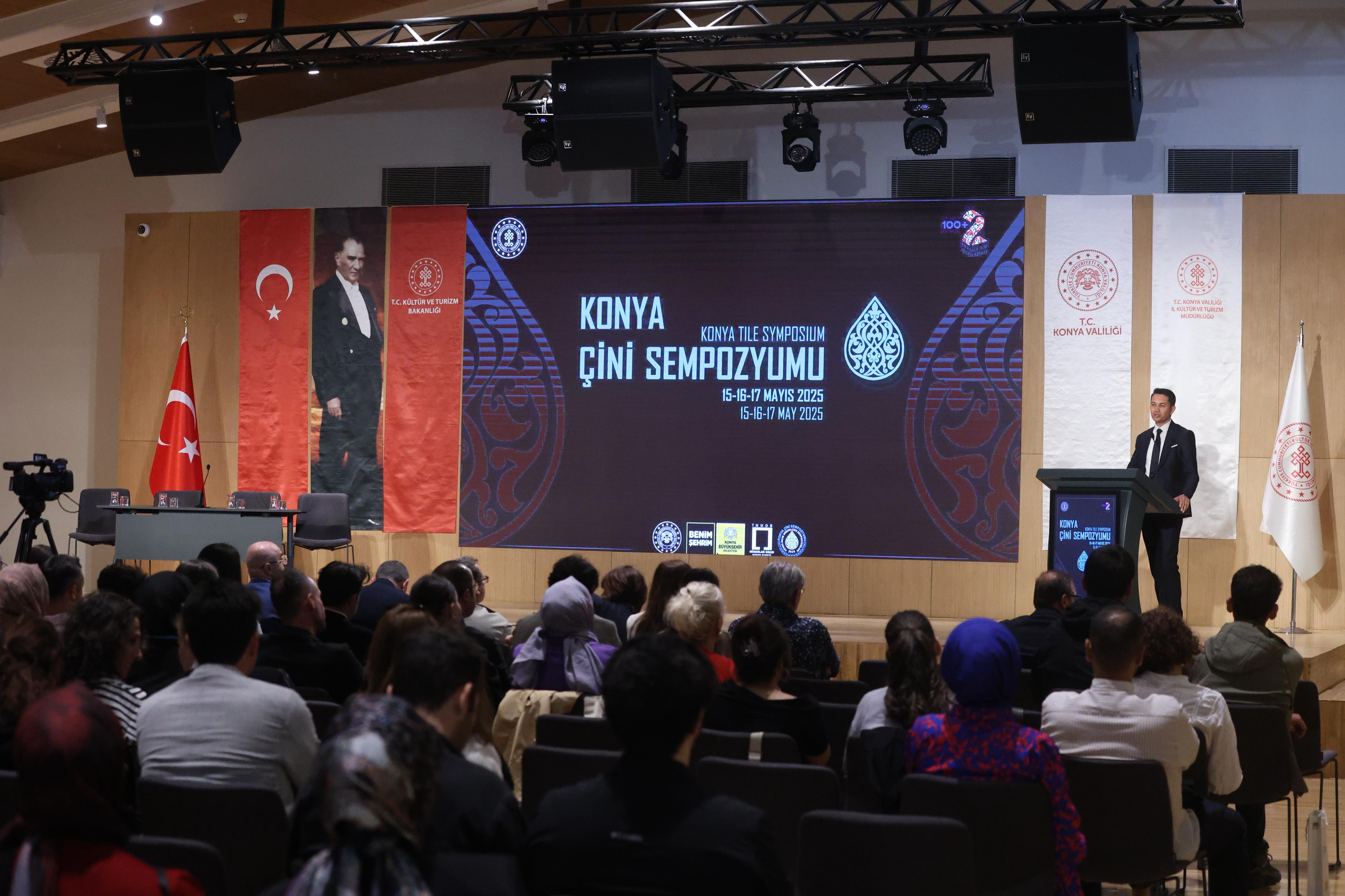 “KONYA ÇİNİ SEMPOZYUMU”NDA SELÇUKLU’DAN GÜNÜMÜZE “ÇİNİ” SANATI ELE ALINIYOR