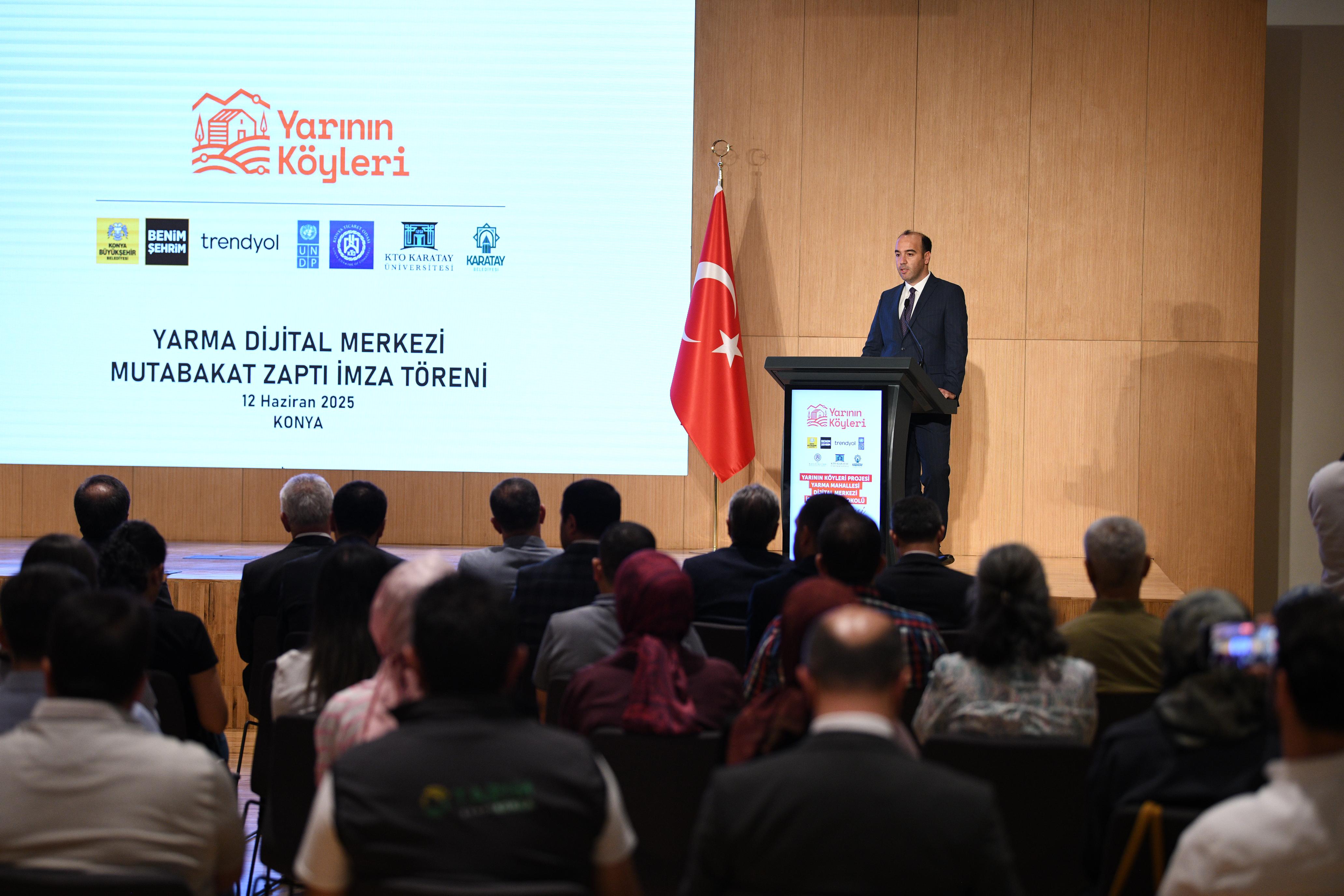 “YARININ KÖYLERİ PROJESİ” PROTOKOLÜ İMZA TÖRENİ DÜZENLENDİ