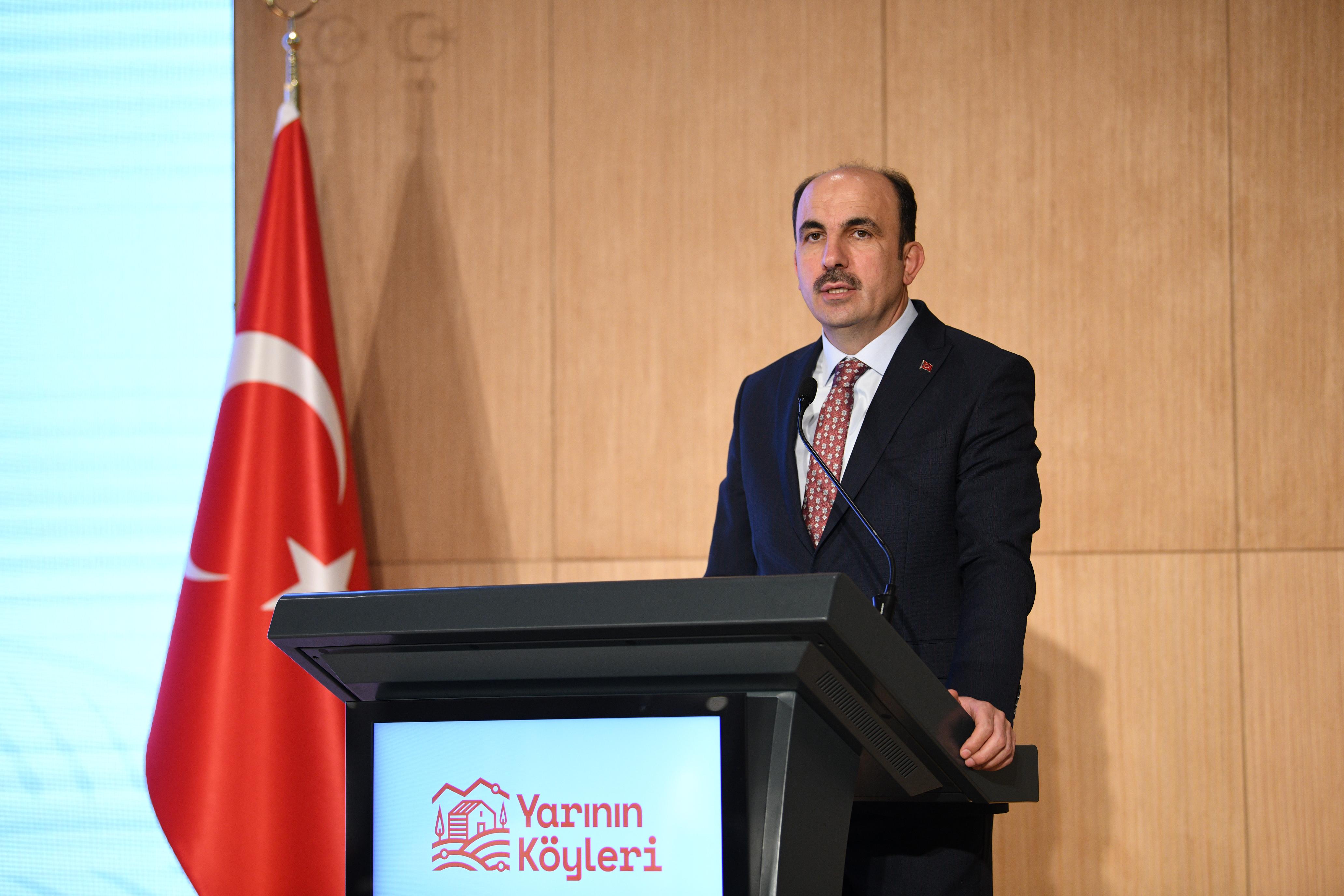 “YARININ KÖYLERİ PROJESİ” PROTOKOLÜ İMZA TÖRENİ DÜZENLENDİ