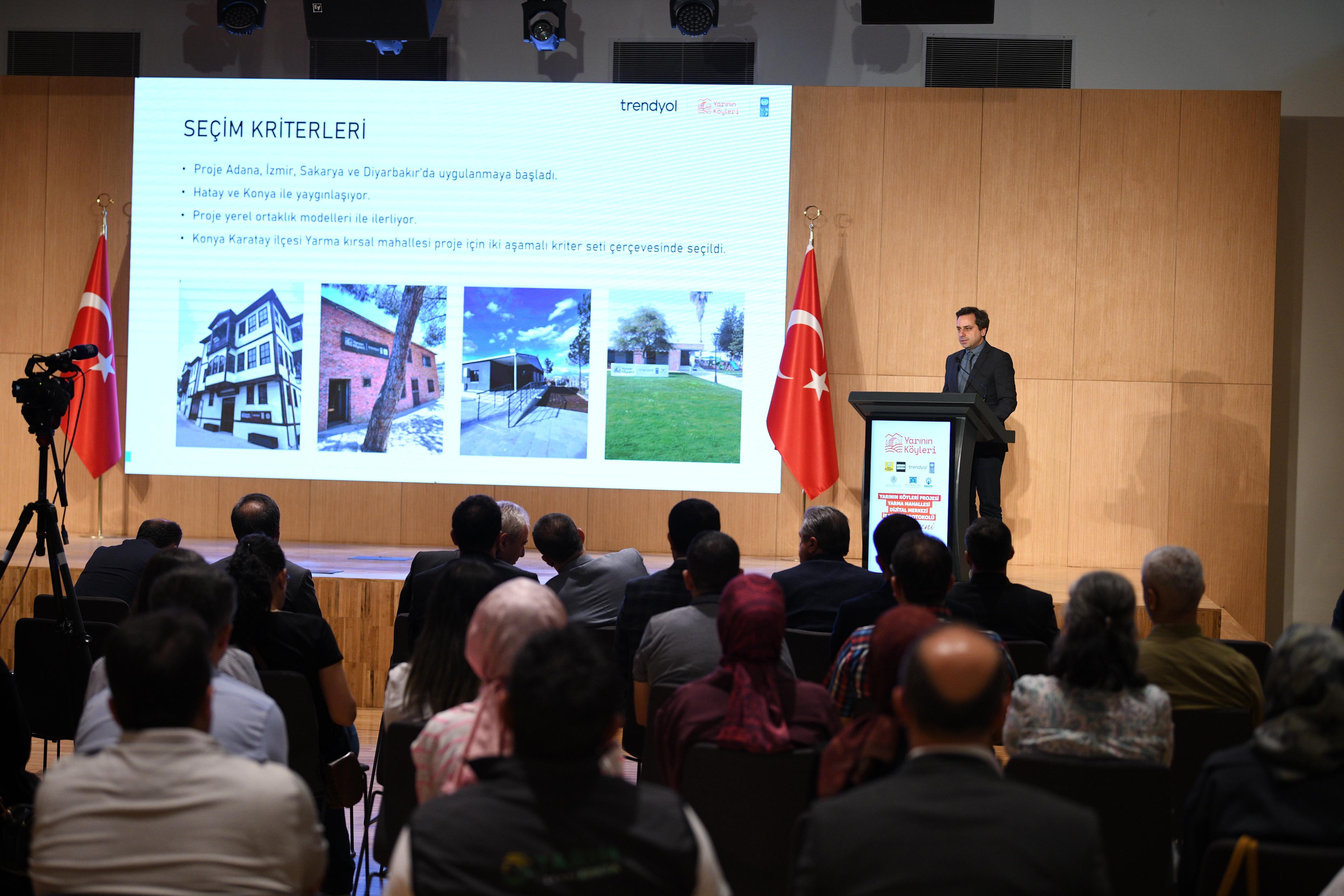 “YARININ KÖYLERİ PROJESİ” PROTOKOLÜ İMZA TÖRENİ DÜZENLENDİ