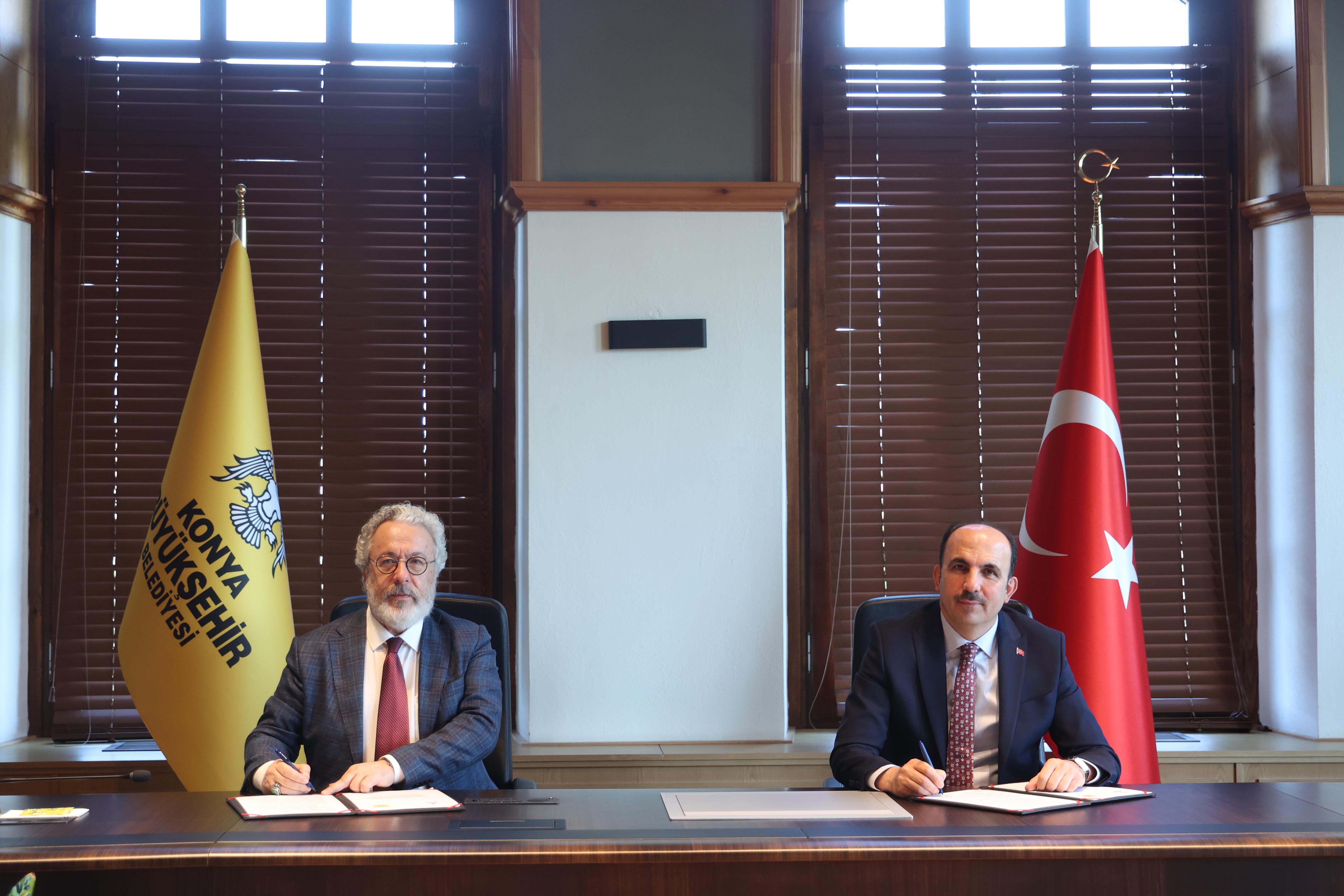 KONYA BÜYÜKŞEHİR VE IRCICA ARASINDA İŞ BİRLİĞİ PROTOKOLÜ İMZALANDI