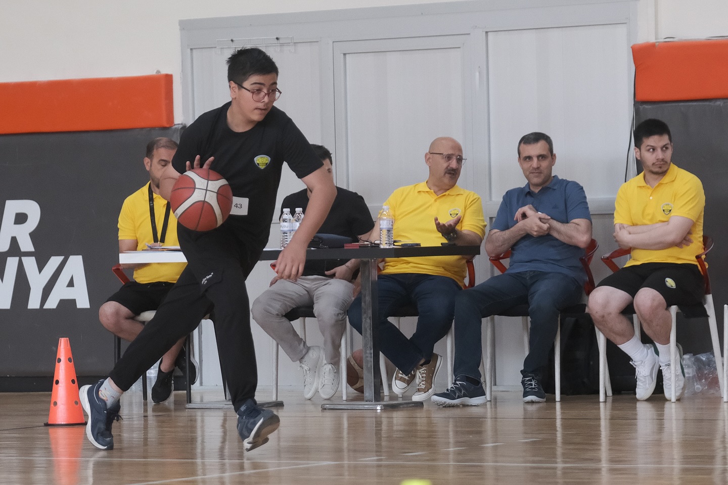 BÜYÜKŞEHİR’İN BASKETBOL ALTYAPI SEÇMELERİ BÜYÜK İLGİ GÖRDÜ