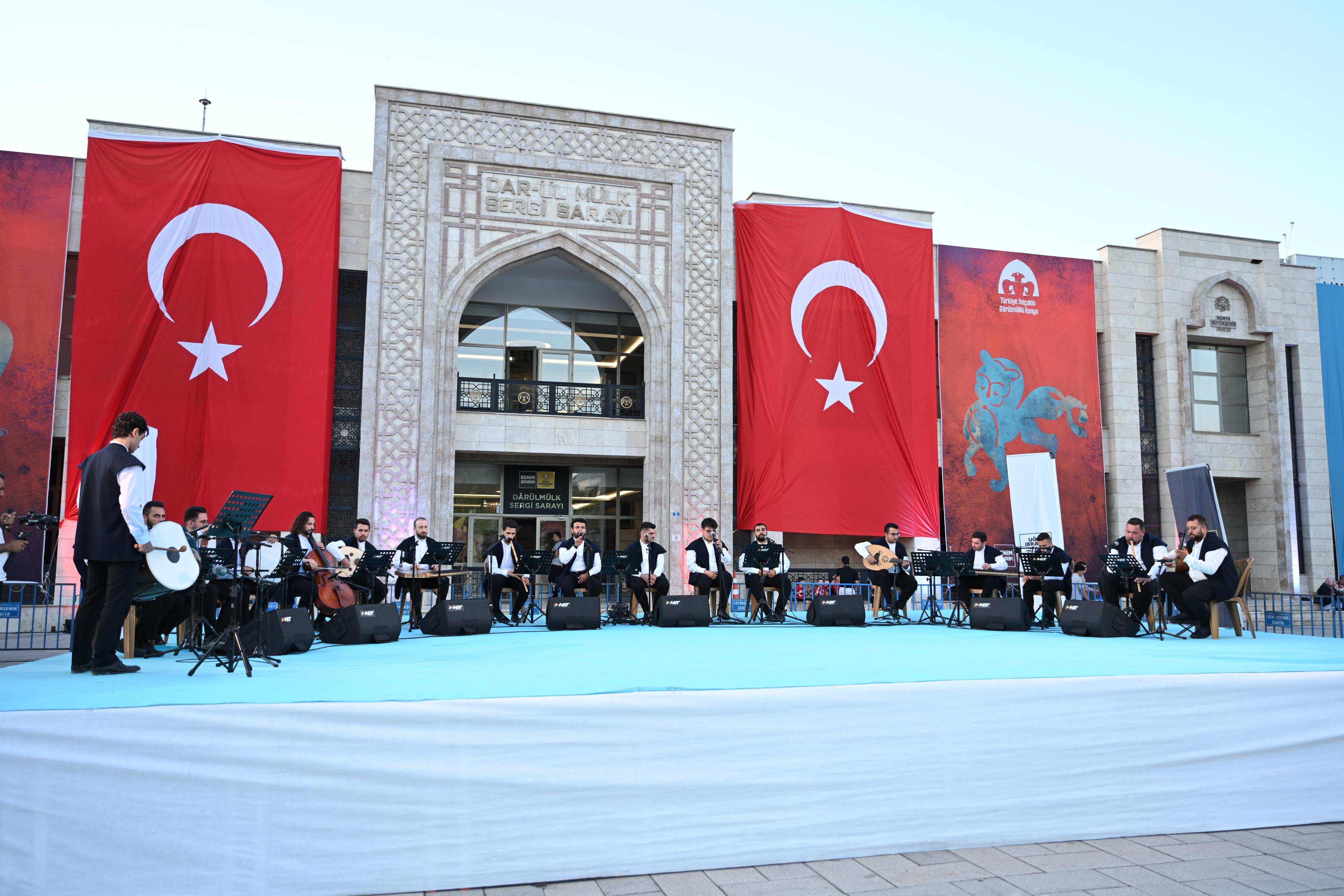 KONYA’NIN DARÜLMÜLK OLUŞUNUN 928. YIL DÖNÜMÜ BÜYÜK BİR COŞKUYLA KUTLANDI