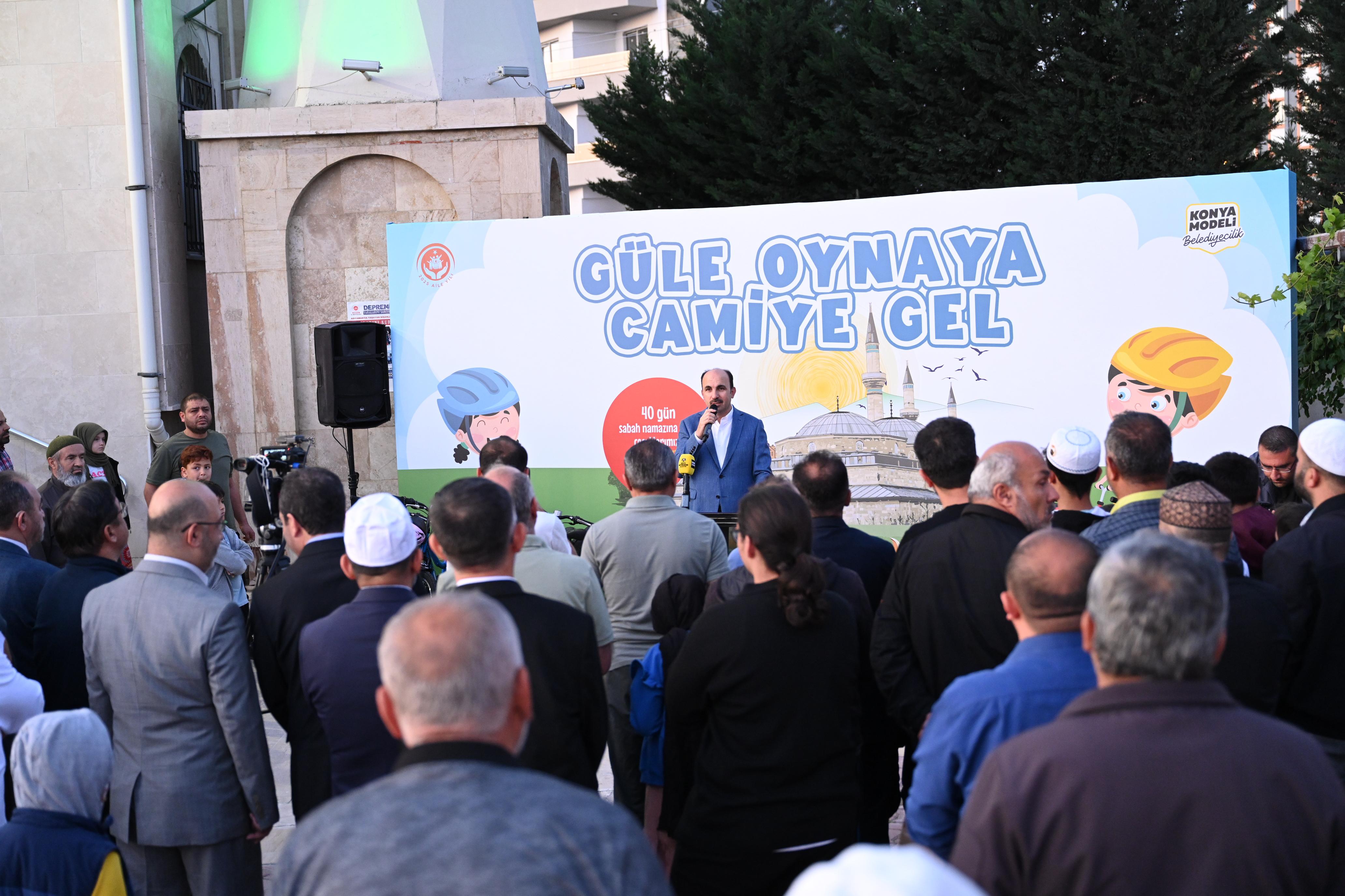 BAŞKAN ALTAY: “AMACIMIZ ÇOCUKLARIN CAMİYLE, NAMAZLA TANIŞMASINI SAĞLAMAK”