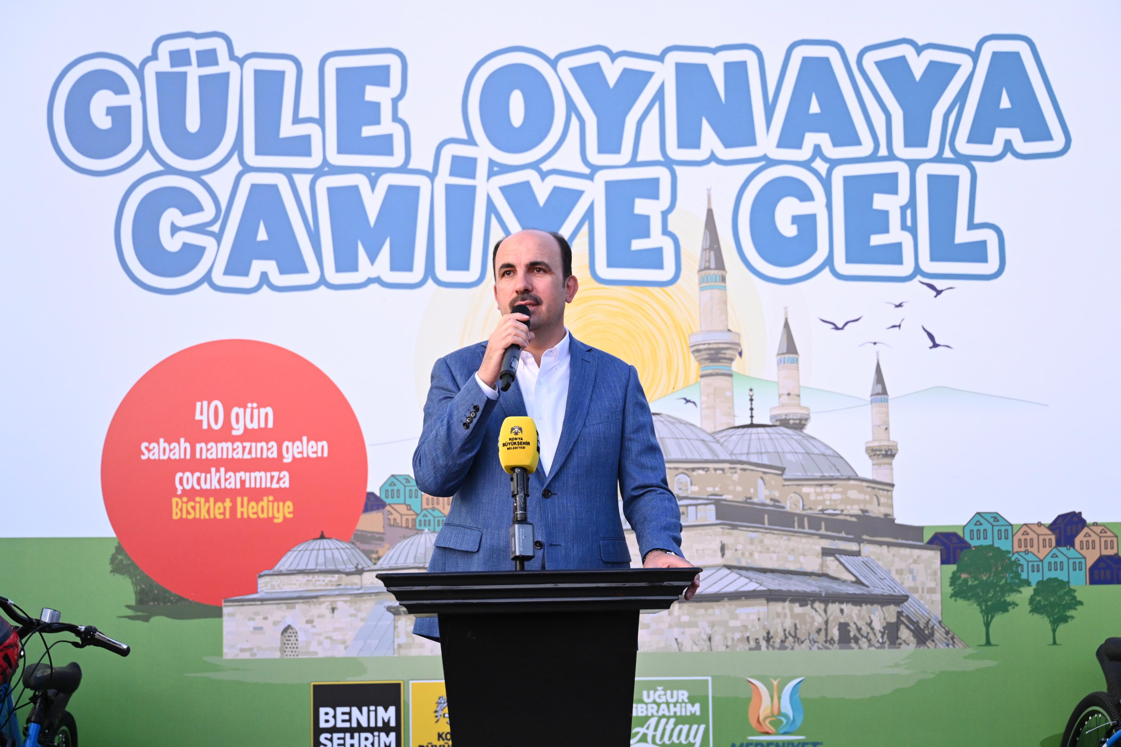 BAŞKAN ALTAY: “AMACIMIZ ÇOCUKLARIN CAMİYLE, NAMAZLA TANIŞMASINI SAĞLAMAK”