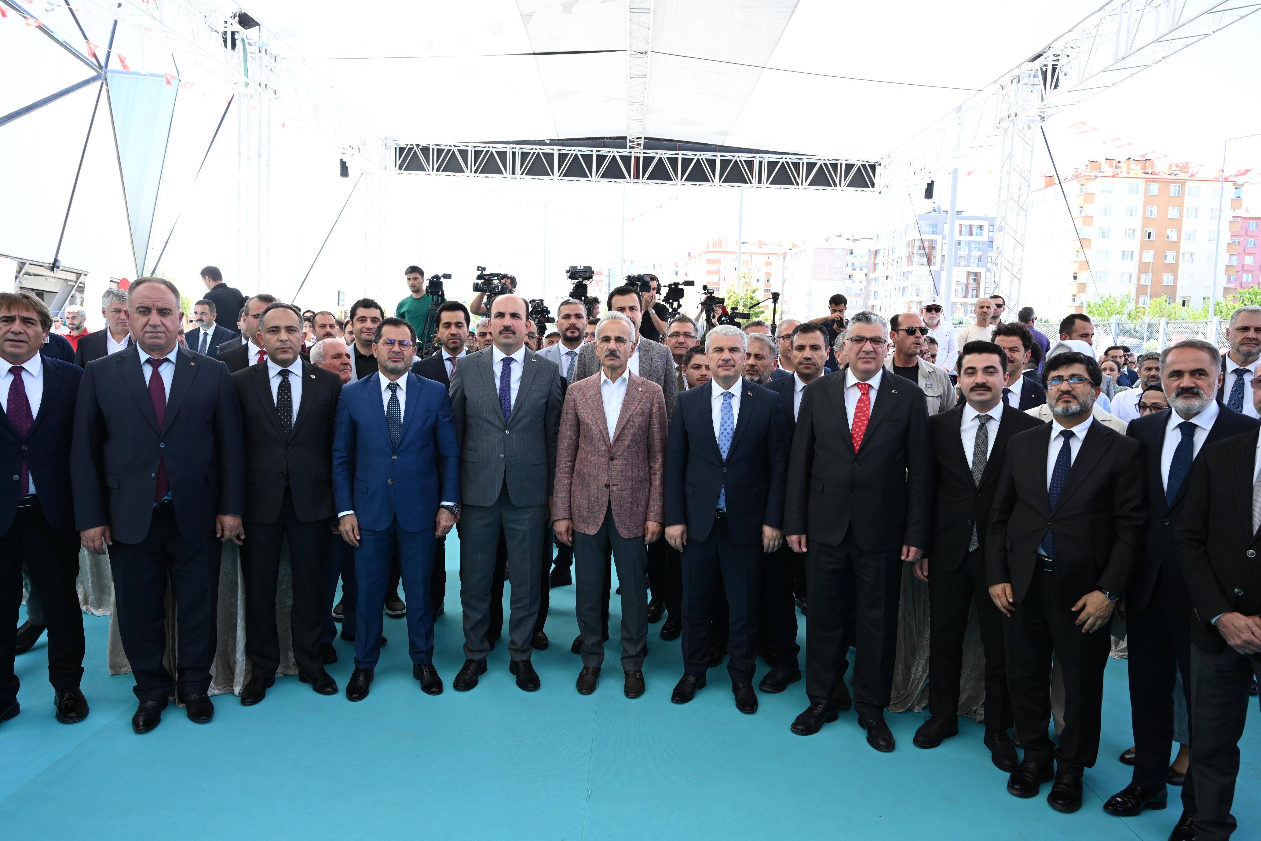 STADYUM-ŞEHİR HASTANESİ TRAMVAY HATTI 2. ETABININ TEMELİ ATILDI
