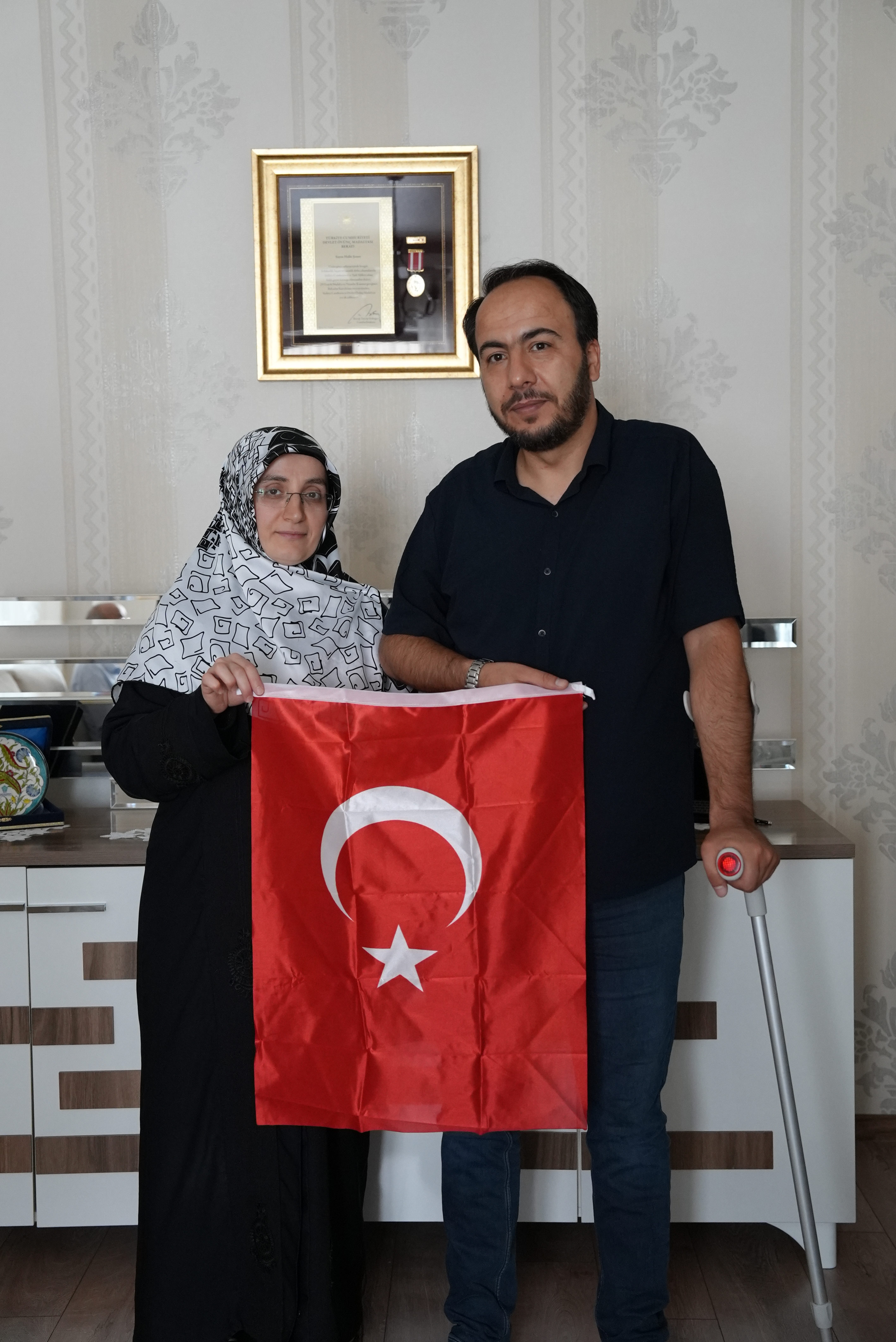 KONYA BÜYÜKŞEHİR 15 TEMMUZ GAZİLERİNİ EVLERİNDE ZİYARET ETTİ