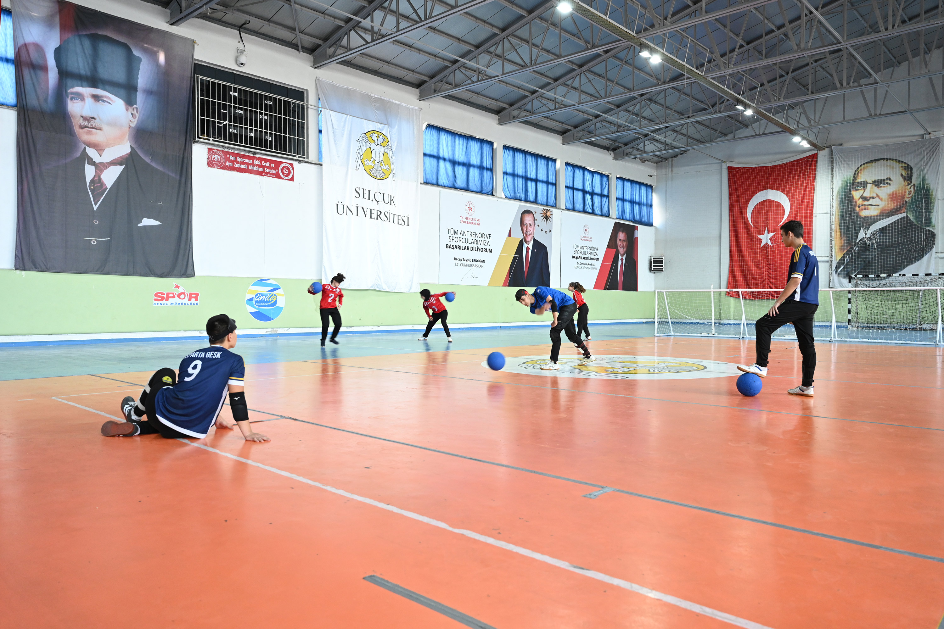 KONYA BÜYÜKŞEHİR, GENÇ GOALBALL MİLLİ TAKIMININ AVRUPA ŞAMPİYONASI KAMPI’NA EV SAHİPLİĞİ YAPTI
