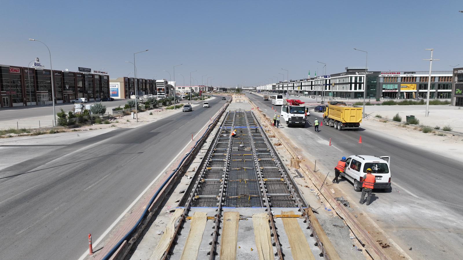 MİLLETVEKİLLERİ, BAŞKAN ALTAY VE İL BAŞKANI ÖZGÖKÇEN STADYUM -  ŞEHİR HASTANESİ TRAMVAY HATTI’NDAKİ ÇALIŞMALARI İNCELEDİ