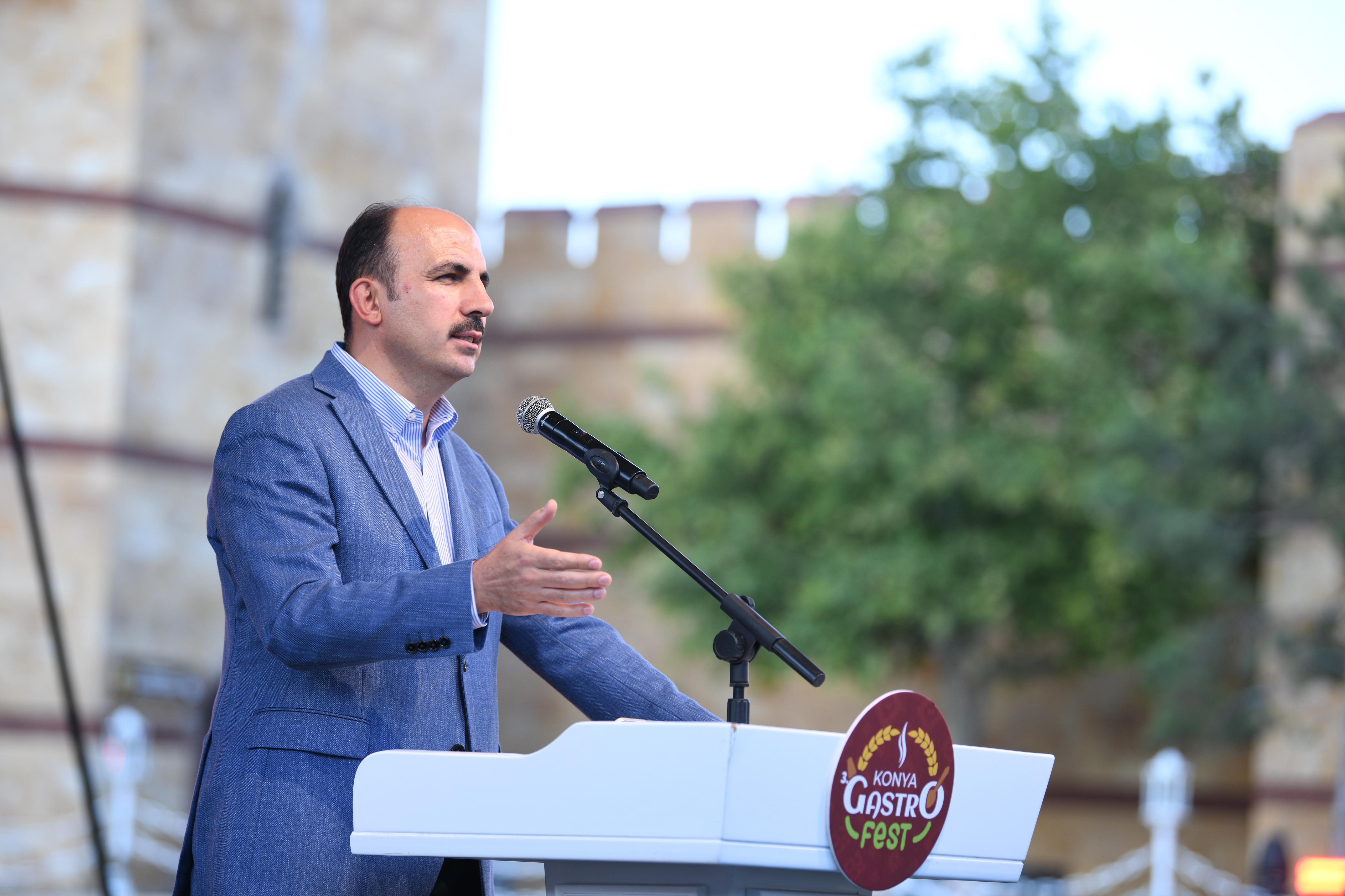 3. KONYA GASTRONOMİ FESTİVALİ BÜYÜK BİR COŞKUYLA BAŞLADI