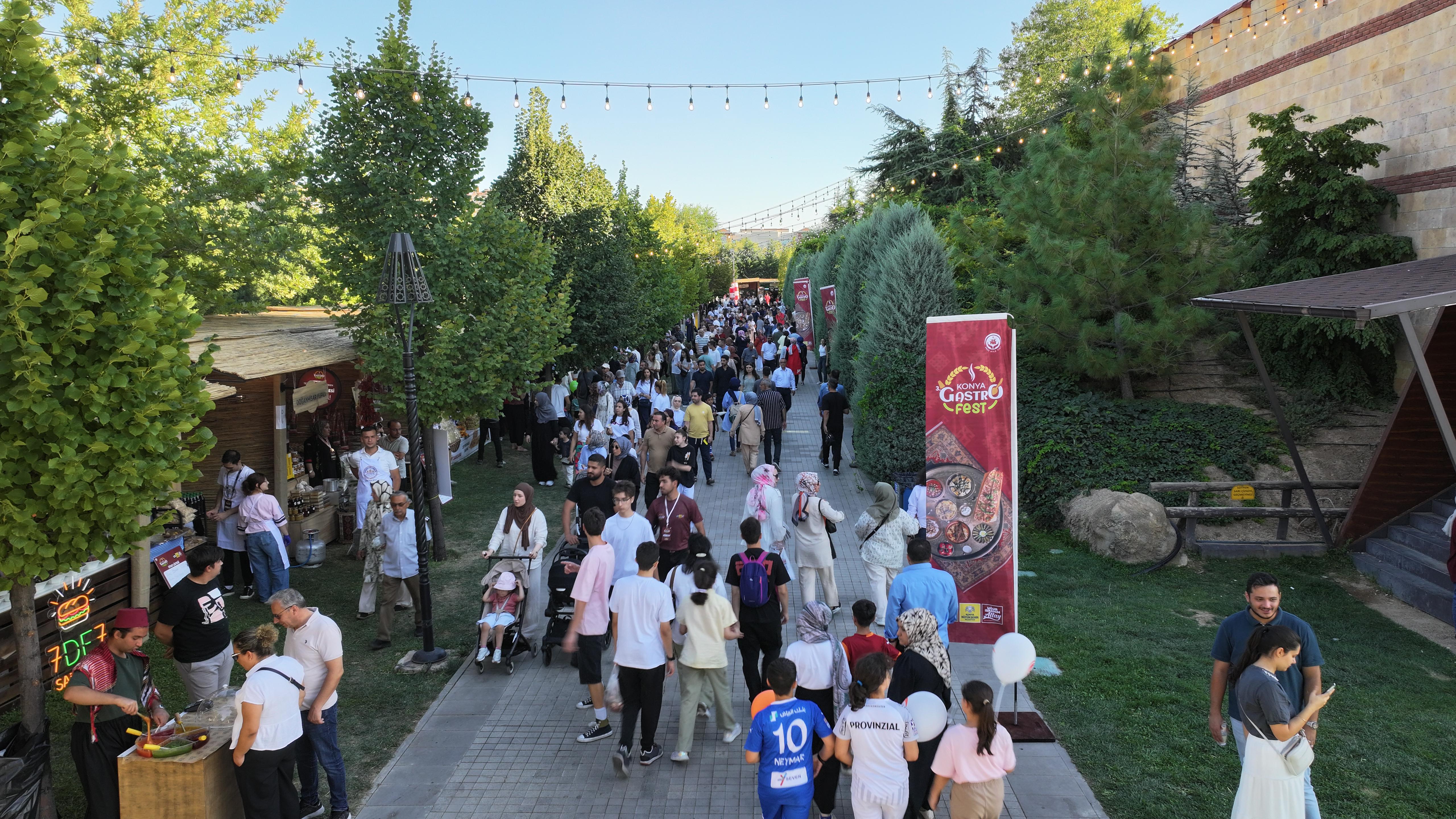 3. KONYA GASTRONOMİ FESTİVALİ BÜYÜK BİR COŞKUYLA BAŞLADI