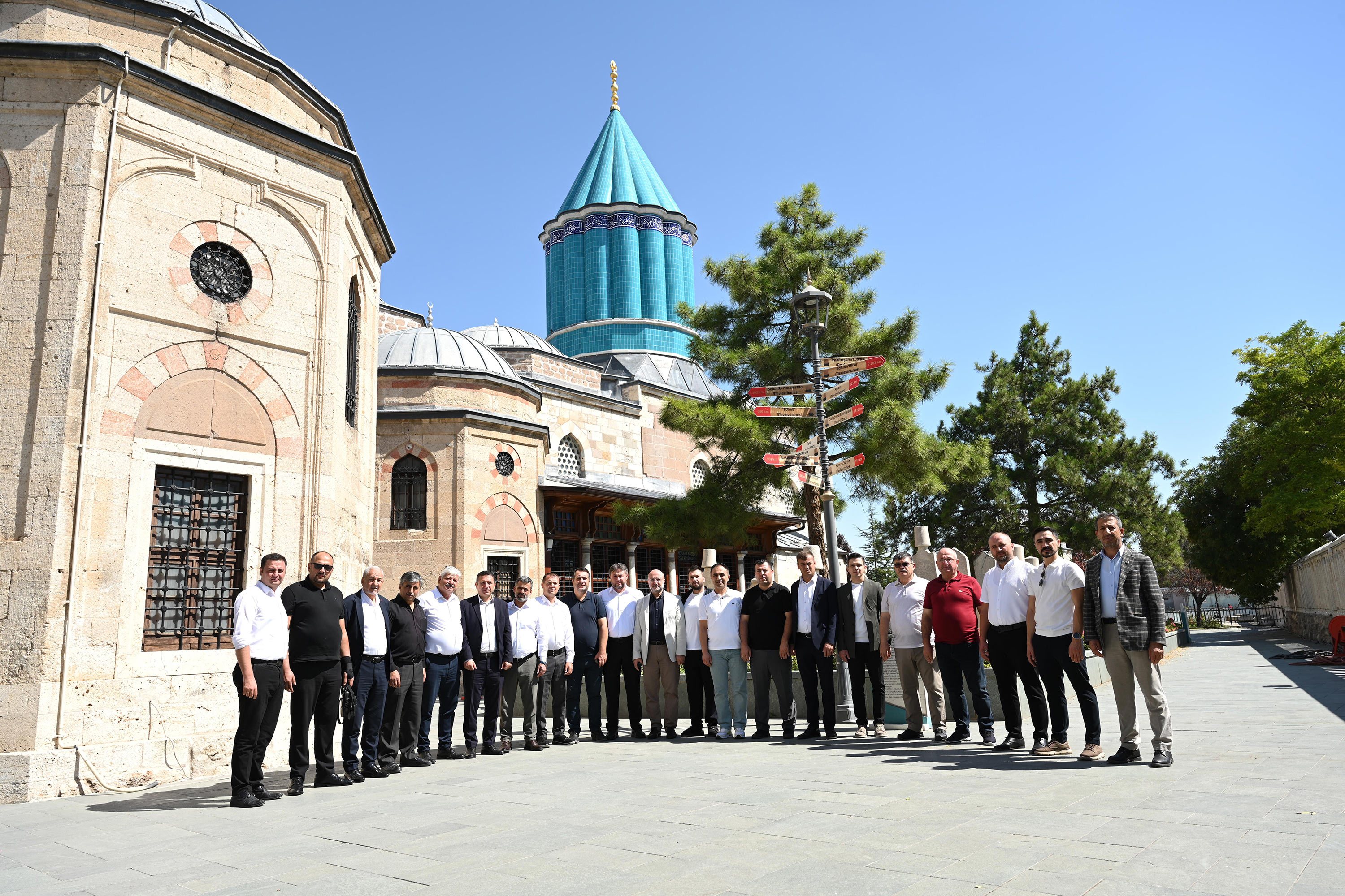 KONYA BÜYÜKŞEHİR’İN BELEDİYECİLİK TECRÜBESİ AFYONKARAHİSARLI BELEDİYE BAŞKANLARIYLA PAYLAŞILDI