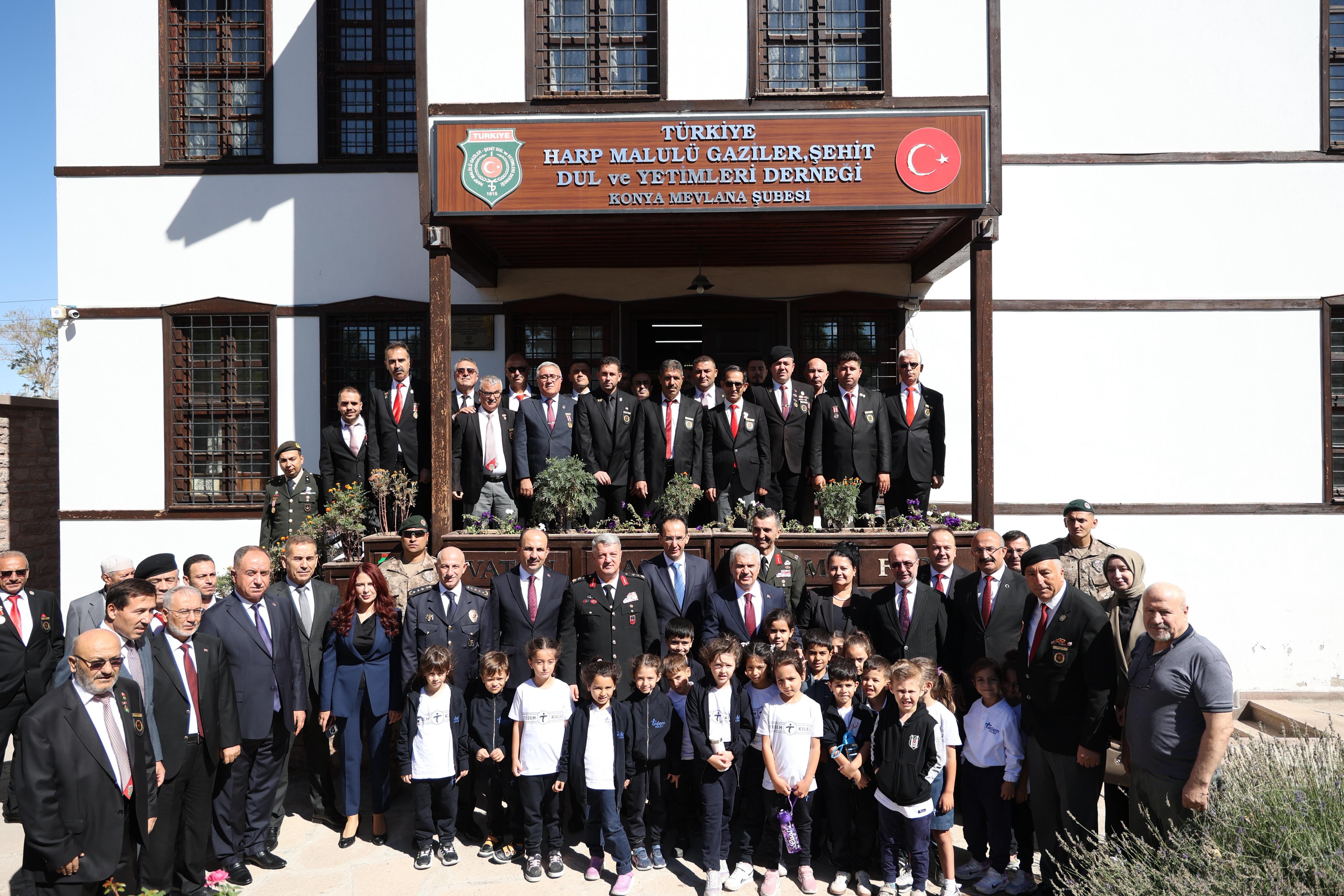 KONYA’DA GAZİLER GÜNÜ COŞKUSU YAŞANDI