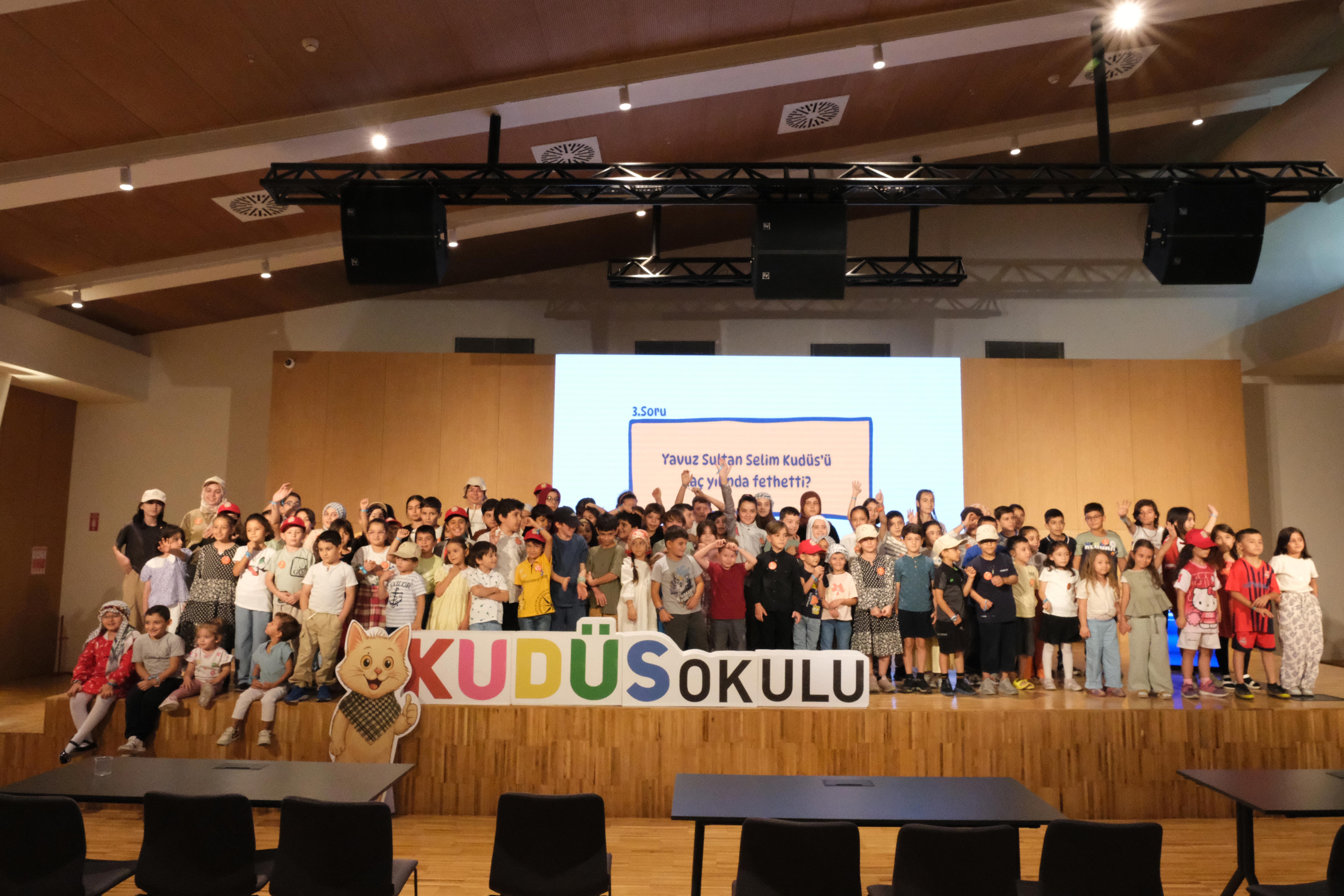 KUDÜS OKULU YENİ DÖNEMDE DE ÇOCUKLARA FİLİSTİN BİLİNCİ KAZANDIRMAYA DEVAM EDECEK