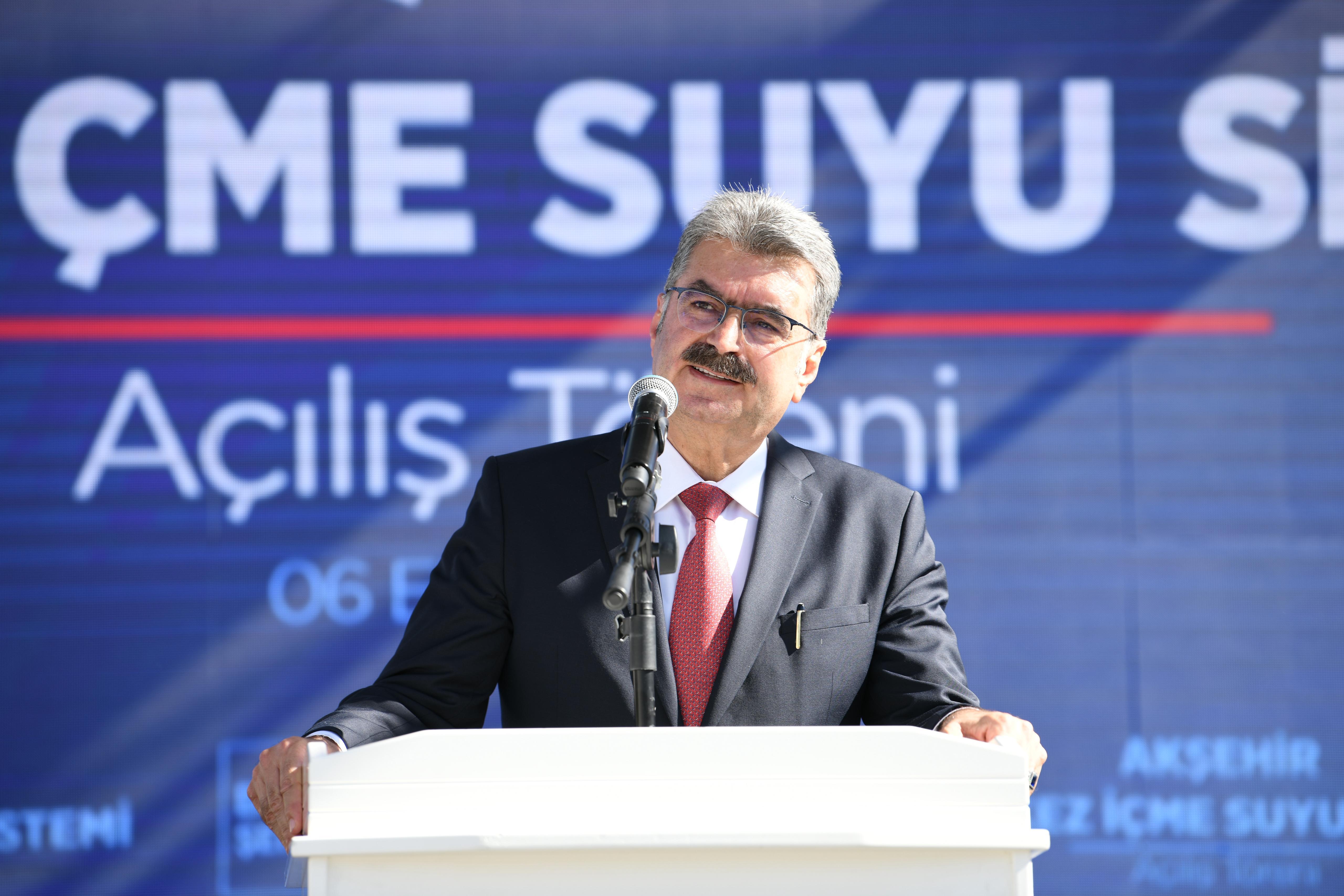 BAŞKAN ALTAY: “AKŞEHİR’İN İÇME SUYU MESELESİNİ 223 MİLYON LİRALIK YATIRIMLA KÖKLÜ ÇÖZÜME KAVUŞTURDUK”