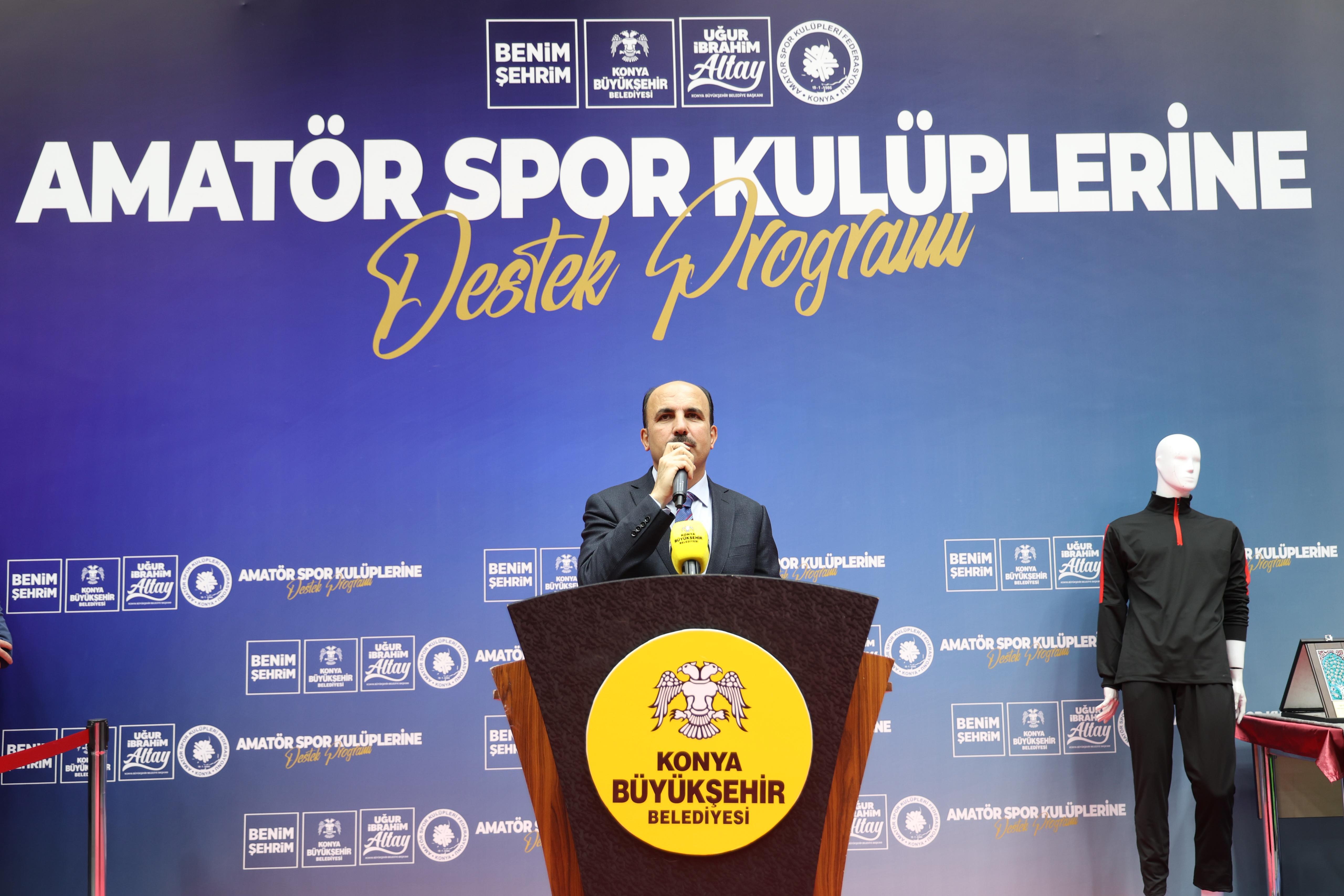BAŞKAN ALTAY: “2025’TE AMATÖR SPOR KULÜPLERİMİZE 144 MİLYON LİRA AYNÎ VE NAKDÎ DESTEKTE BULUNDUK”