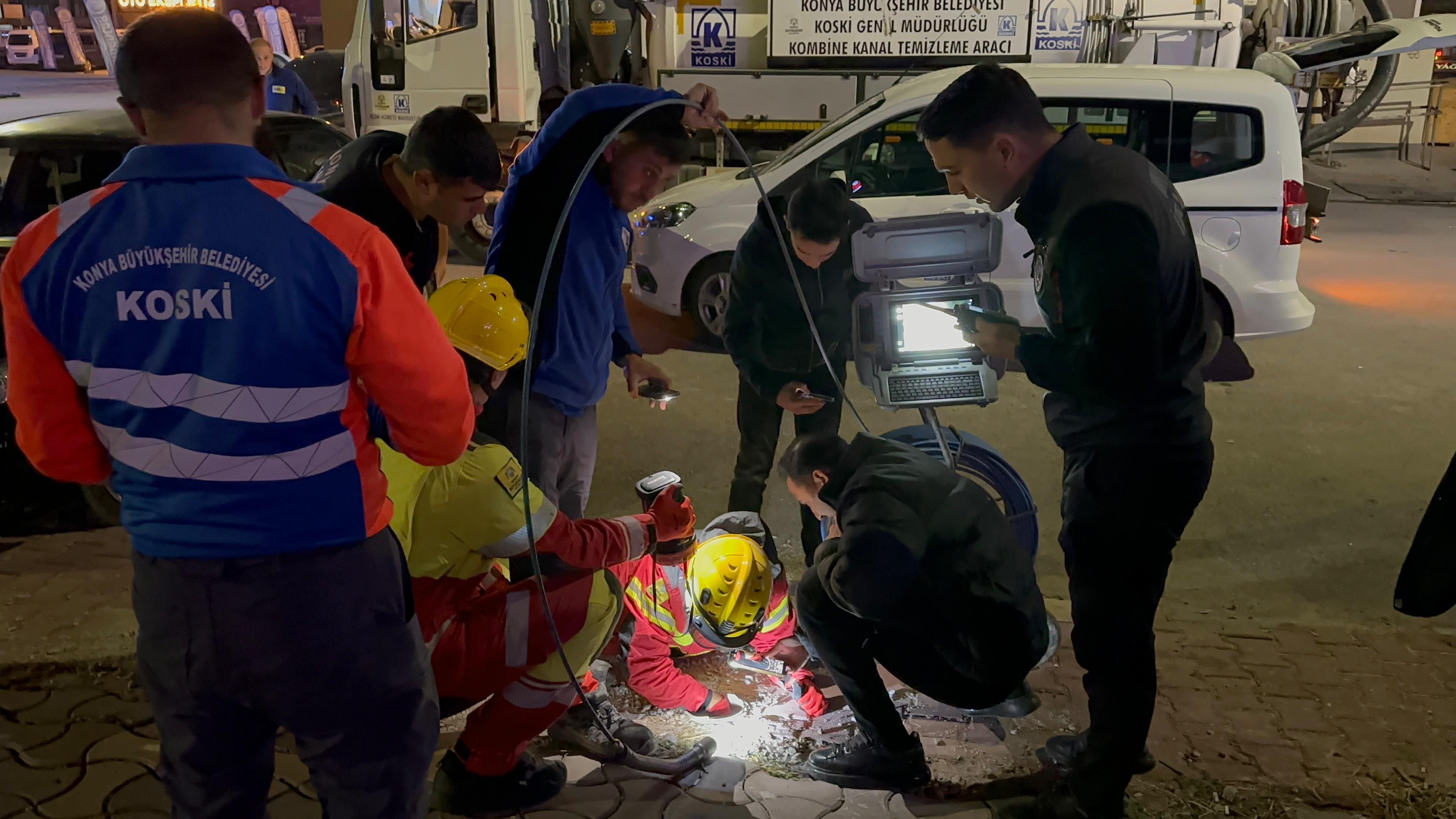 KONYA BÜYÜKŞEHİR EKİPLERİNDEN YÜREK ISITAN OPERASYON