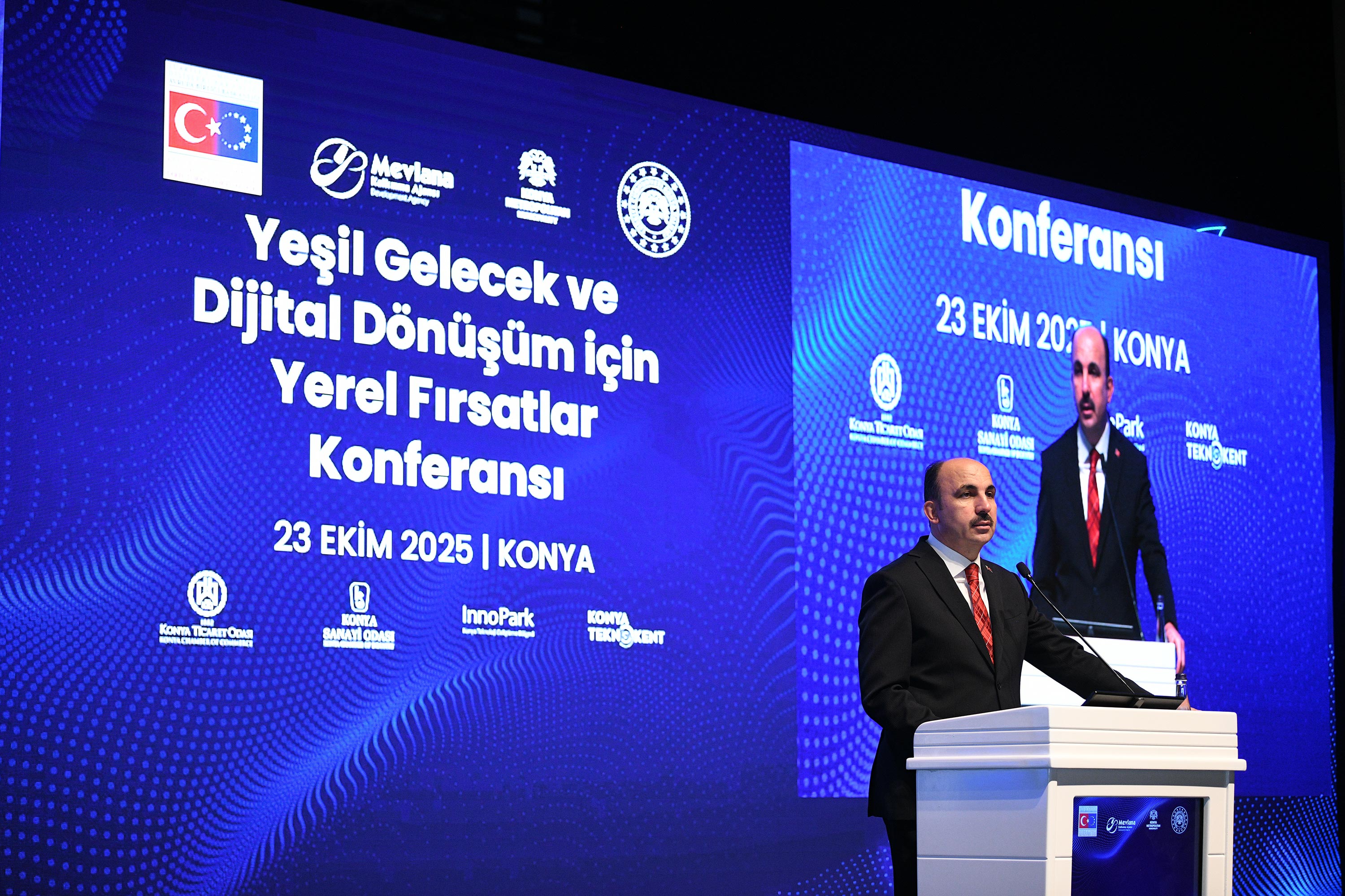 KONYA’DA “YEŞİL GELECEK VE DİJİTAL DÖNÜŞÜM İÇİN YEREL FIRSATLAR KONFERANSI” YAPILDI