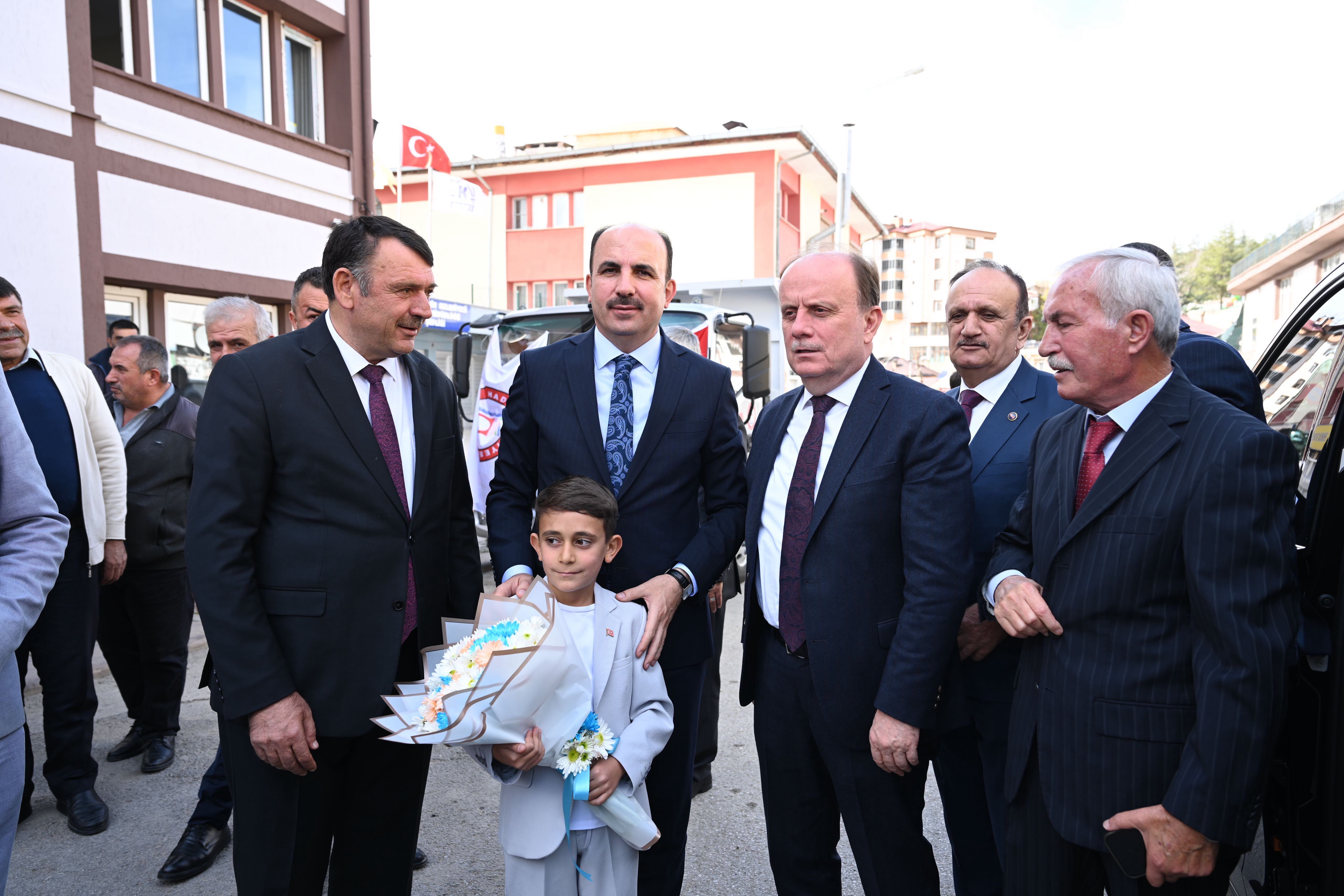 BAŞKAN ALTAY HADİM’DE YATIRIM İNCELEMESİ YAPARAK ZİYARETLER GERÇEKLEŞTİRDİ
