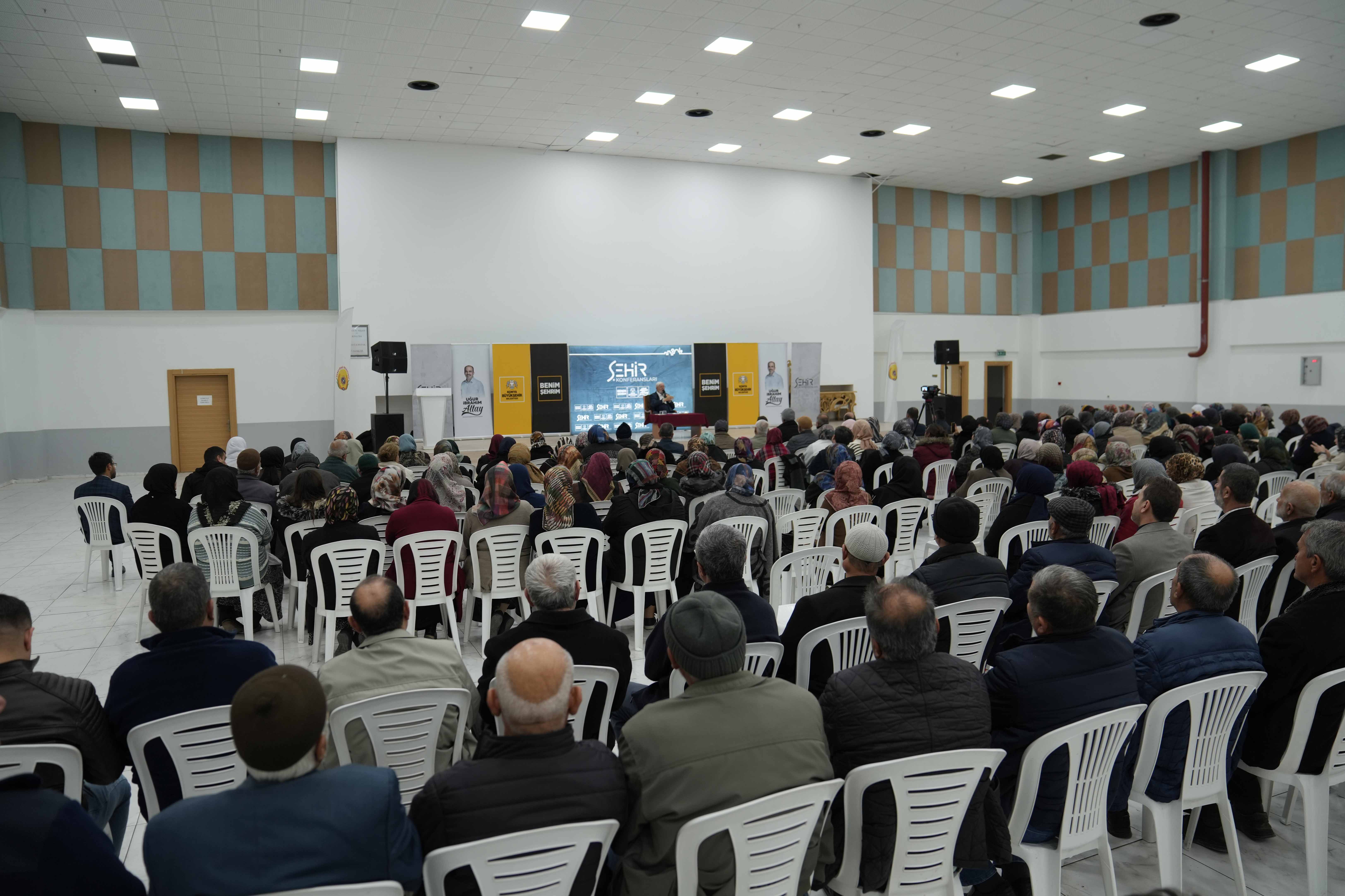 KONYA BÜYÜKŞEHİR'İN ŞEHİR KONFERANSLARI ARALIK AYINDA DA DEVAM EDECEK