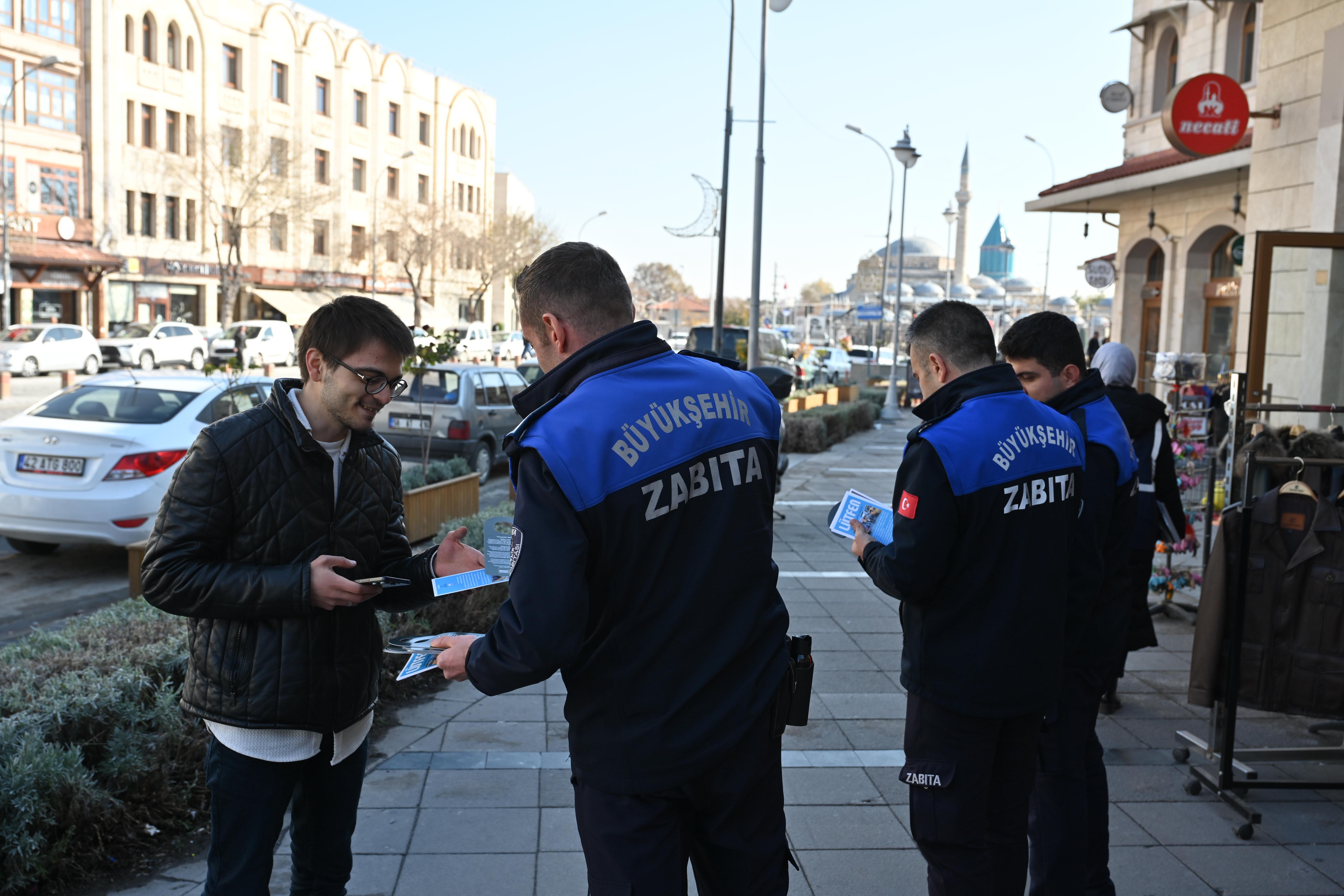 KONYA BÜYÜKŞEHİR ZABITASI VUSLAT TÖRENLERİ ÖNCESİ DENETİMLERİNİ ARTIRDI