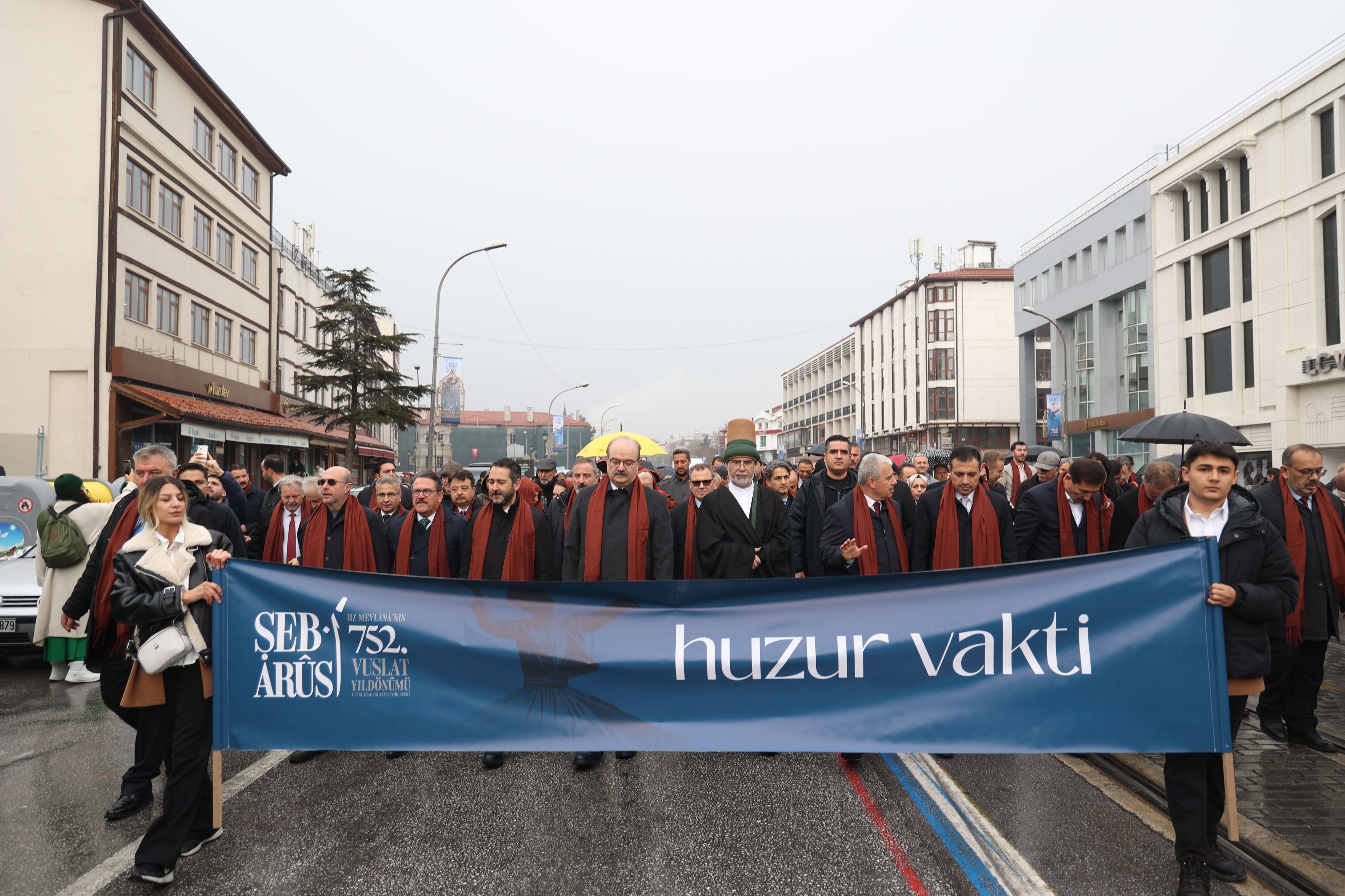 HAZRETİ MEVLANA'NIN 752. VUSLAT YIL DÖNÜMÜ ANMA ETKİNLİKLERİ “HUZUR VAKTİ” TEMASIYLA BAŞLADI