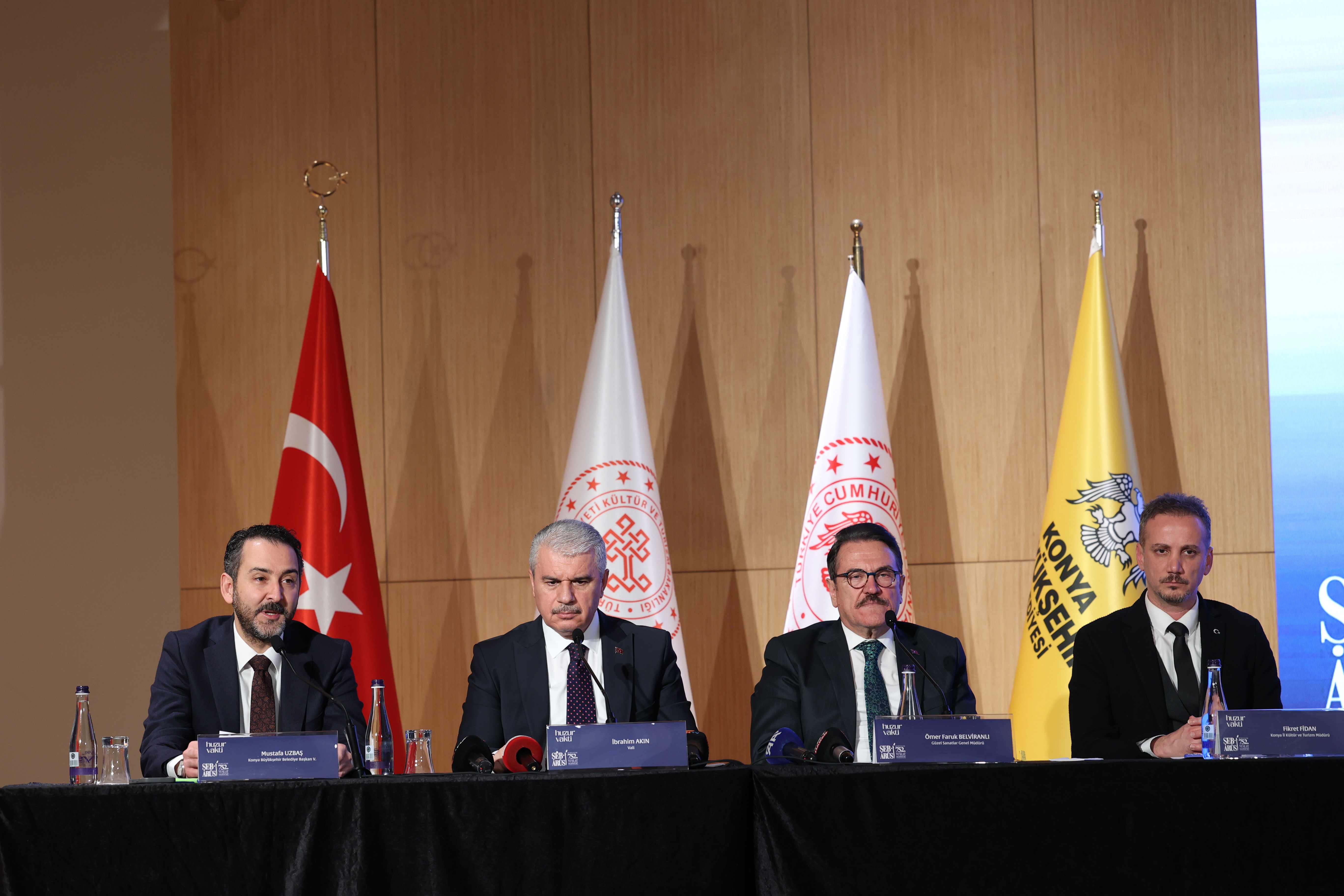HAZRETİ MEVLANA'NIN 752. VUSLAT YIL DÖNÜMÜ ANMA ETKİNLİKLERİ “HUZUR VAKTİ” TEMASIYLA BAŞLADI