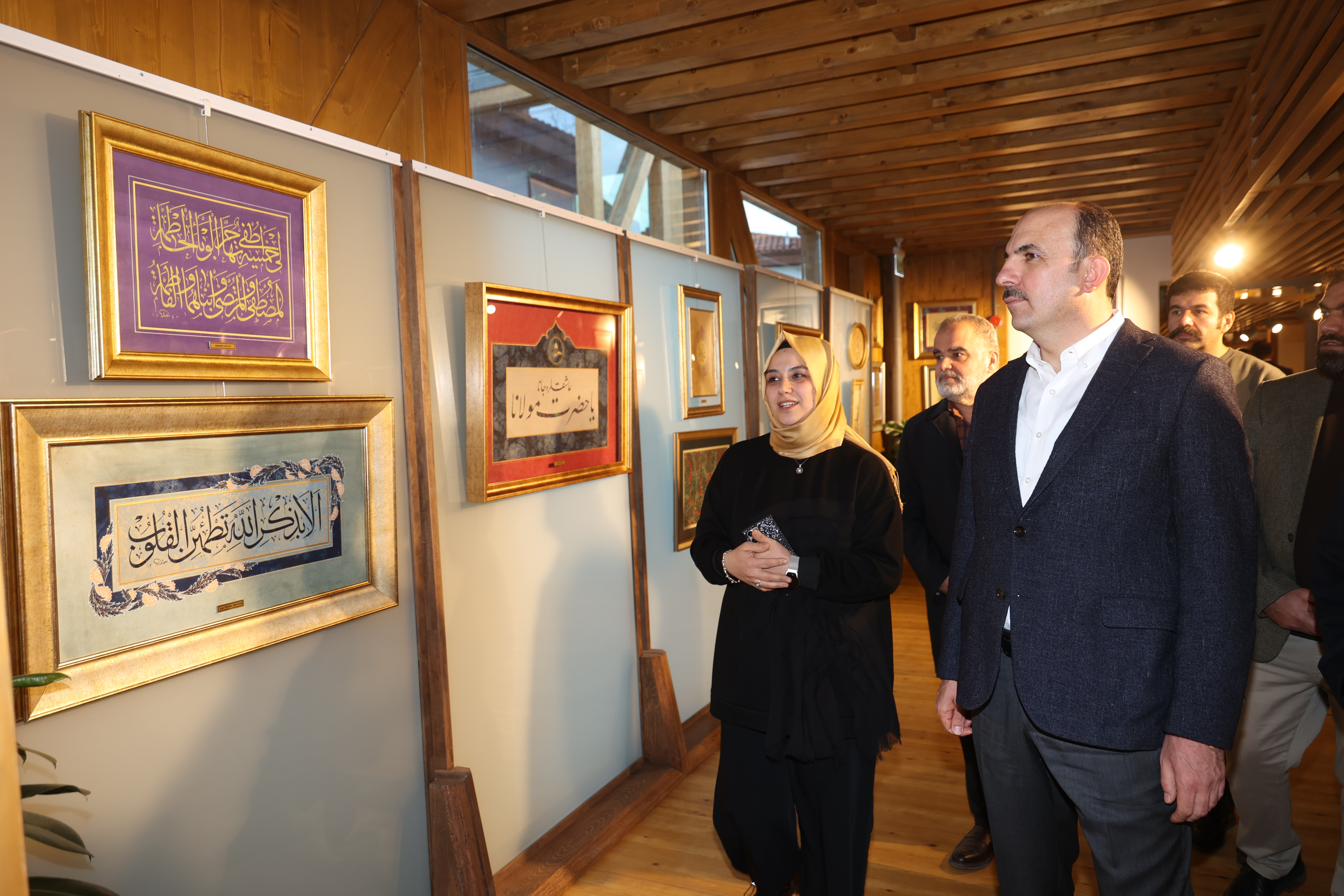 BAŞKAN ALTAY, ŞEB-İ ARUS HAFTASI KAPSAMINDA AÇILAN SERGİLERE KONYALILARI DAVET ETTİ