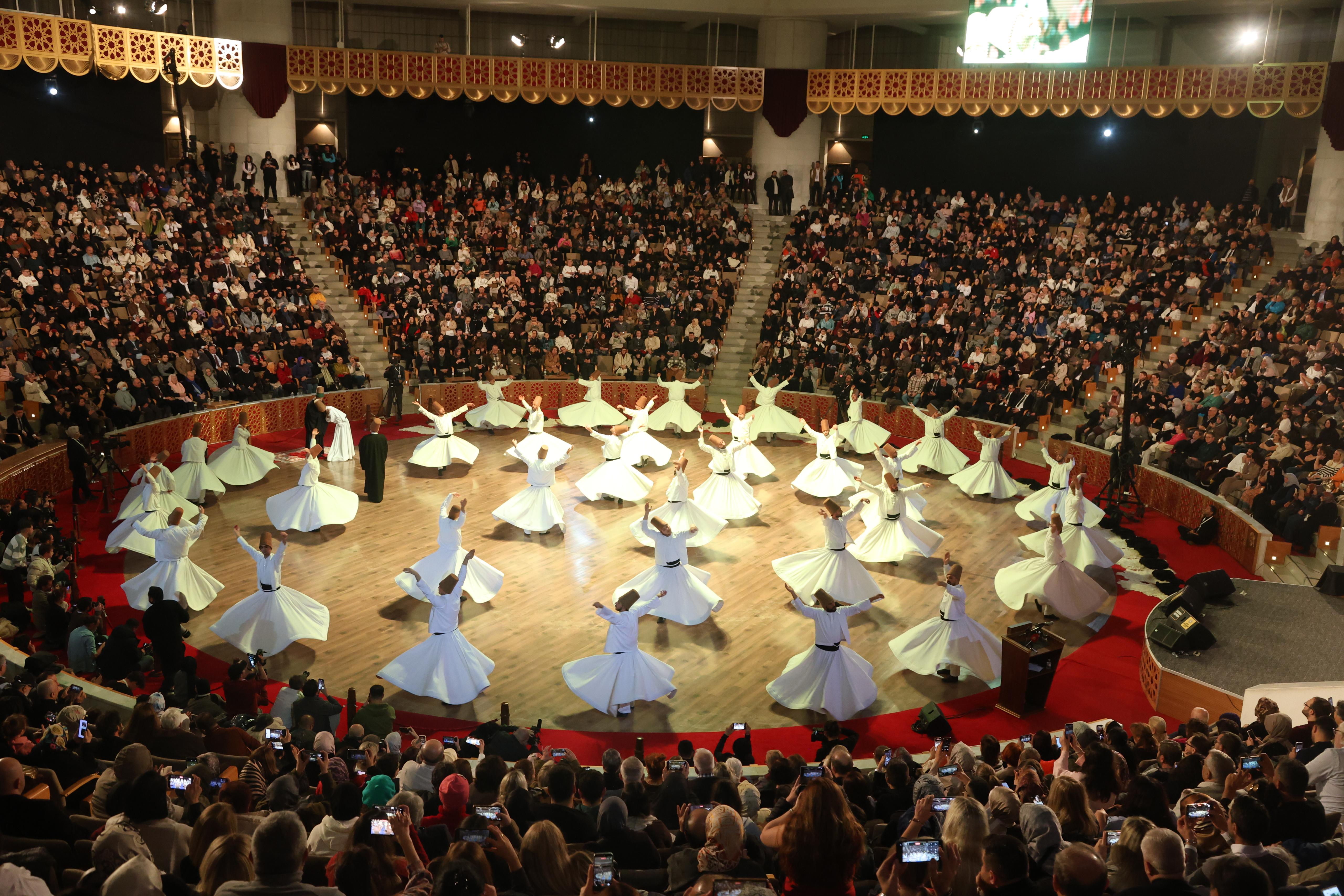 DÜNYANIN DÖRT BİR YANINDAN MEVLANA DOSTLARI 752. ŞEB-İ ARUS’TA BULUŞTU