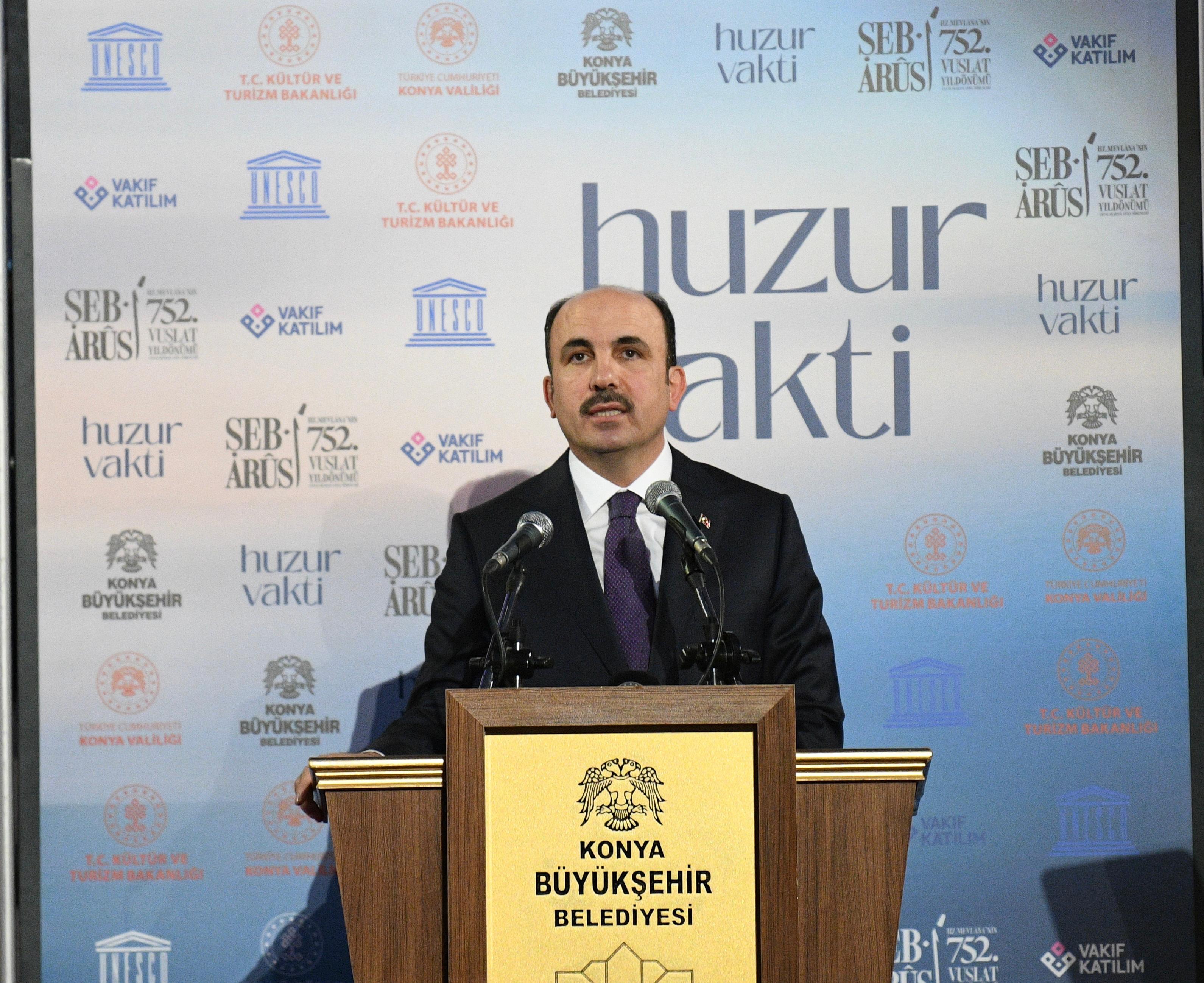 DÜNYANIN DÖRT BİR YANINDAN MEVLANA DOSTLARI 752. ŞEB-İ ARUS’TA BULUŞTU